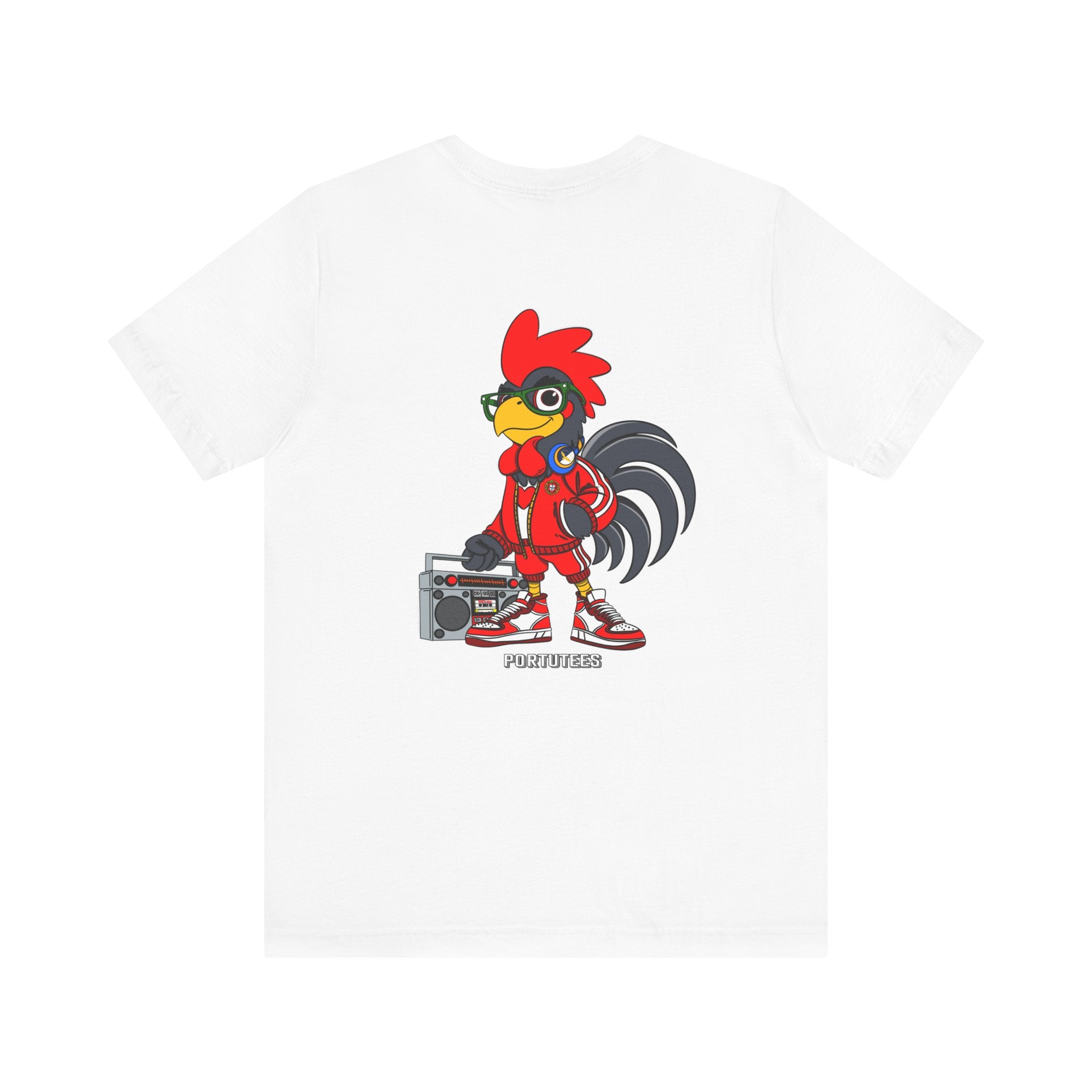 Hip-Hop Rooster Graphic Tee for Casual Style, Streetwear, Gift for Music Lovers, Summer Outfits, Unique Animal Shirt