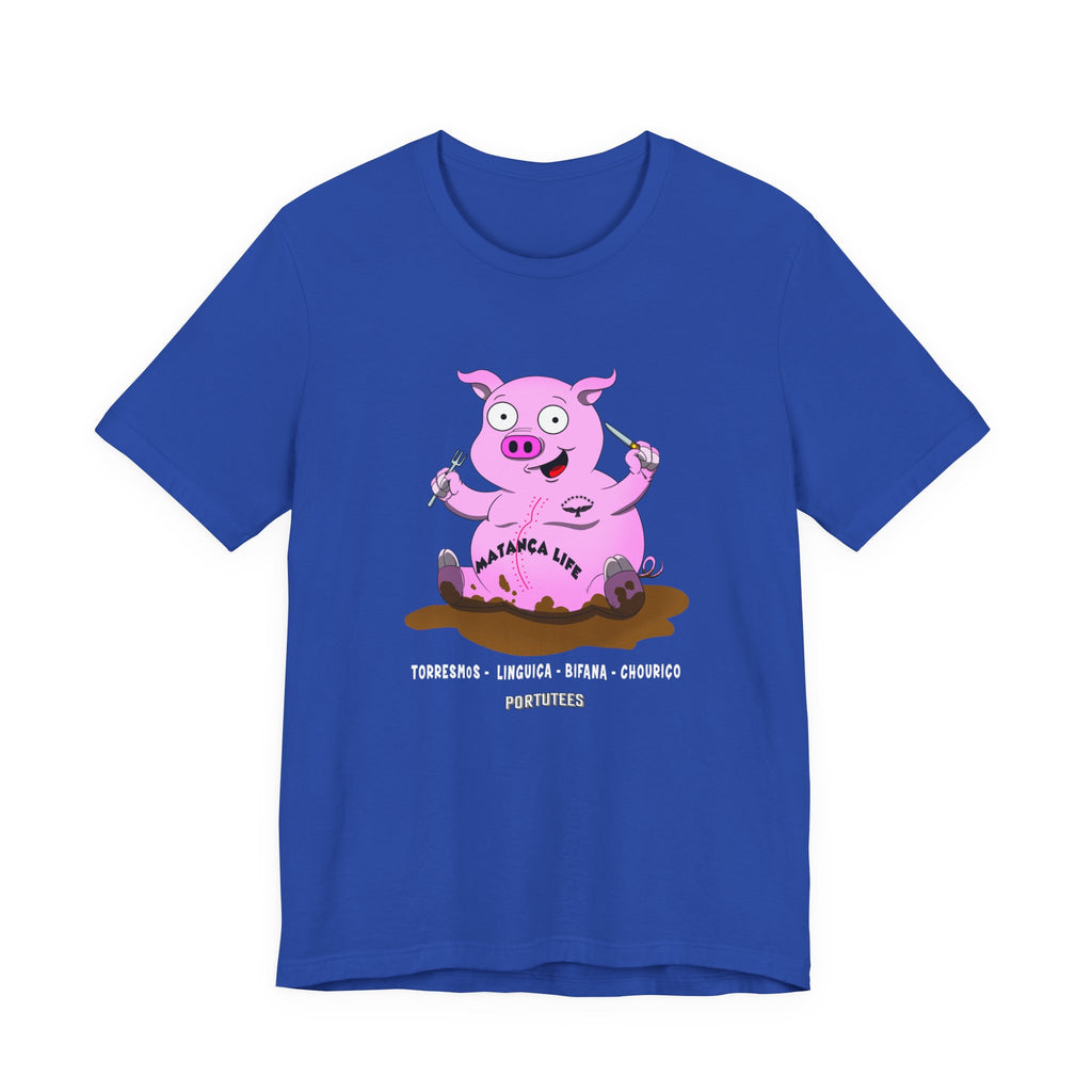 Matazana Life Cute Cartoon Pig T-Shirt