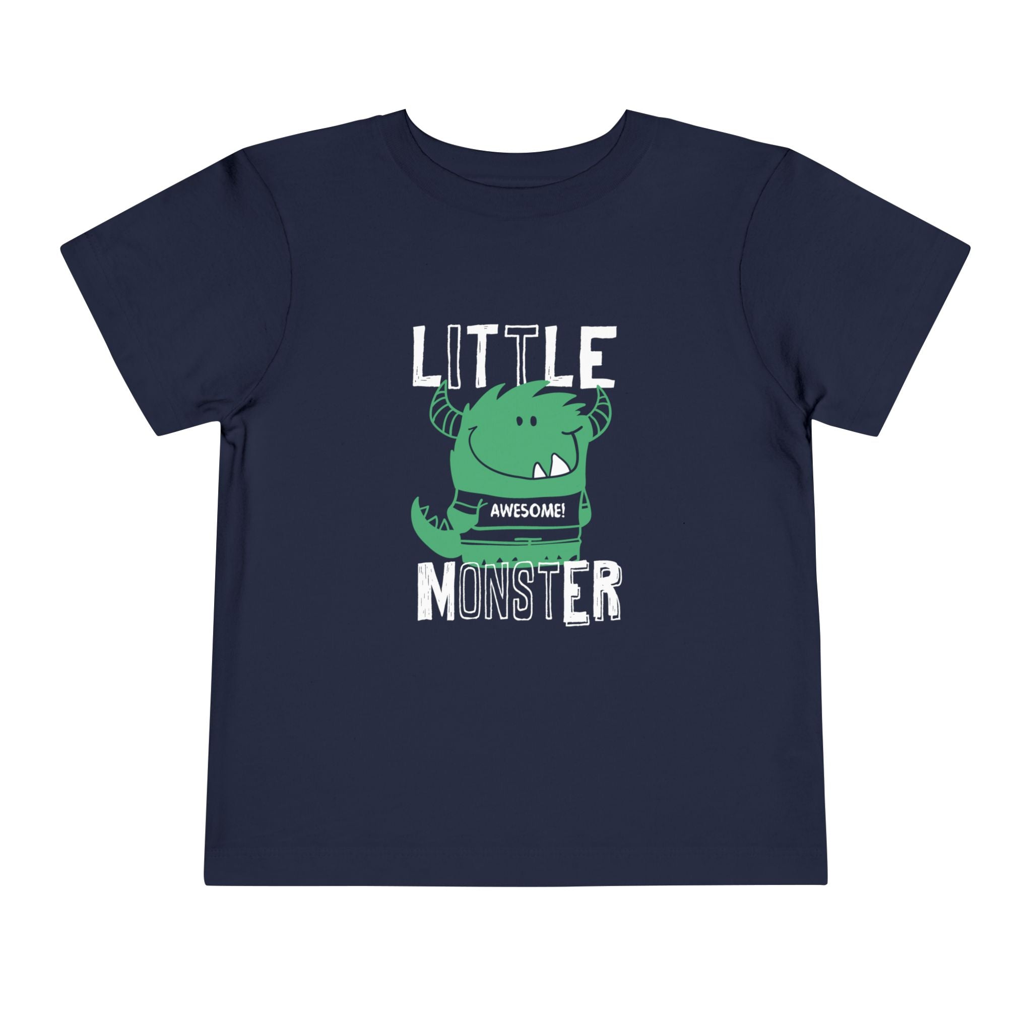 Little Monster Toddler Tee Fun & Playful T-Shirt for Kids, Birthday Gift, Halloween Costume, Everyday Wear, Unique Baby Shower Gift