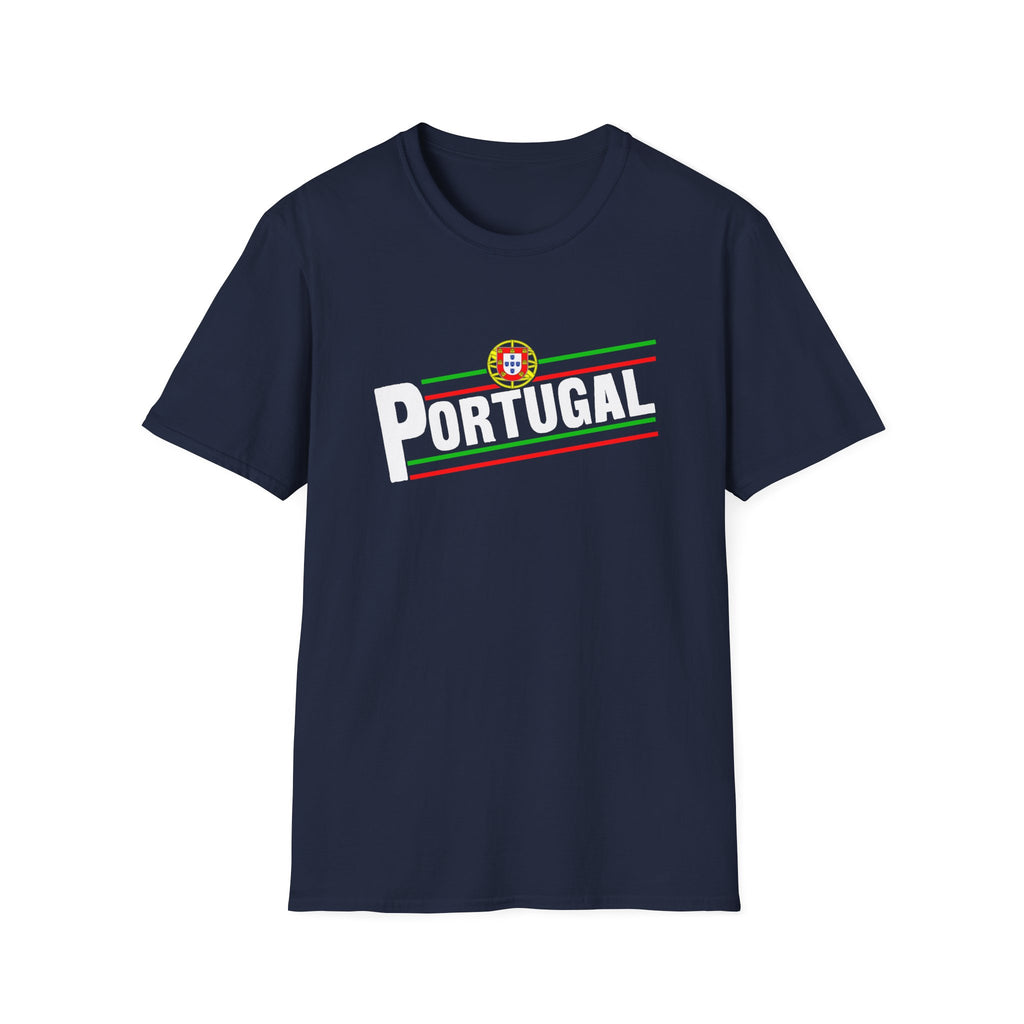 Portugal Graphic T-Shirt — Retro Flag Crest Tee