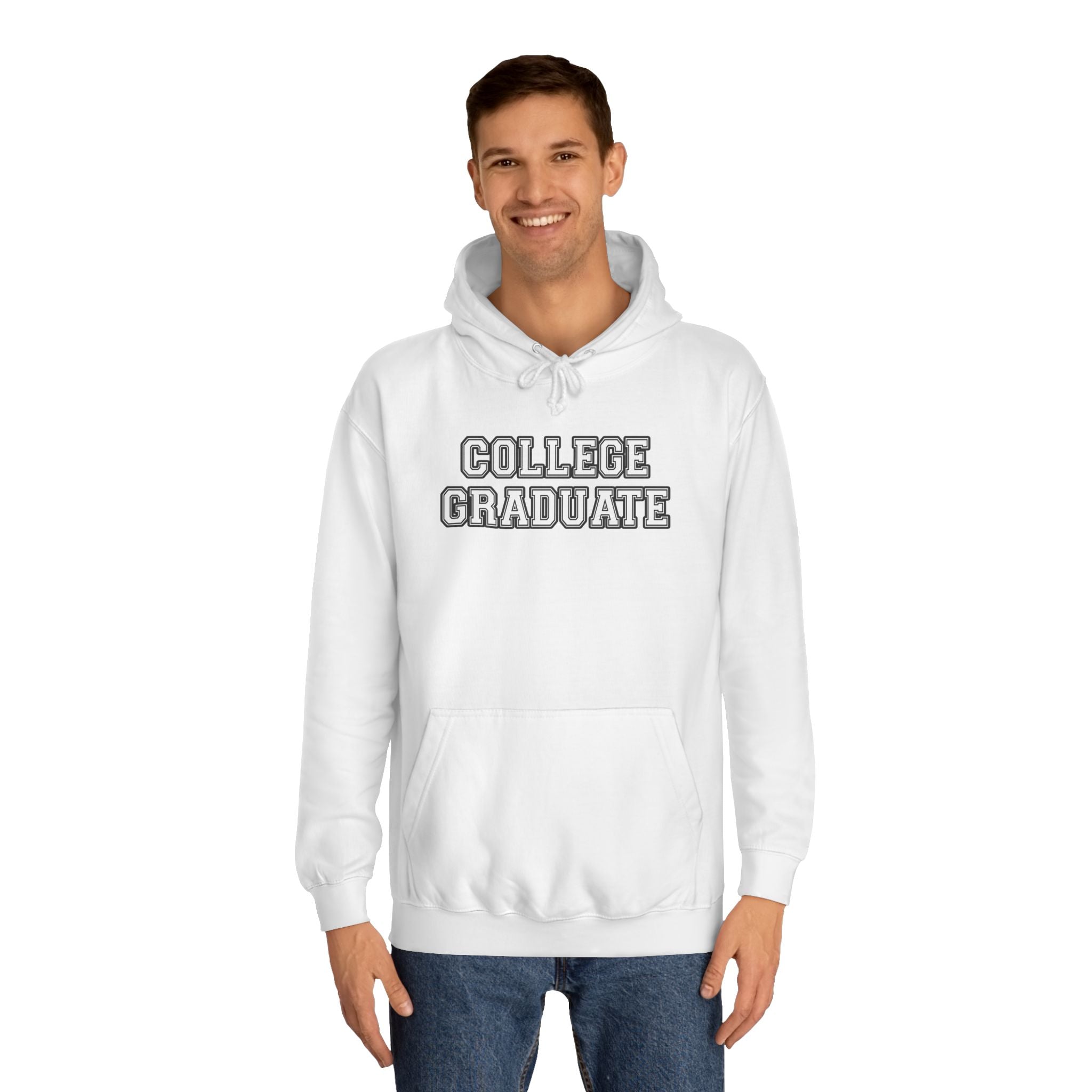 College Graduate Hoodie, Unisex Graduation Sweatshirt, Gift for Graduates, College Apparel, Casual Wear, College Memories