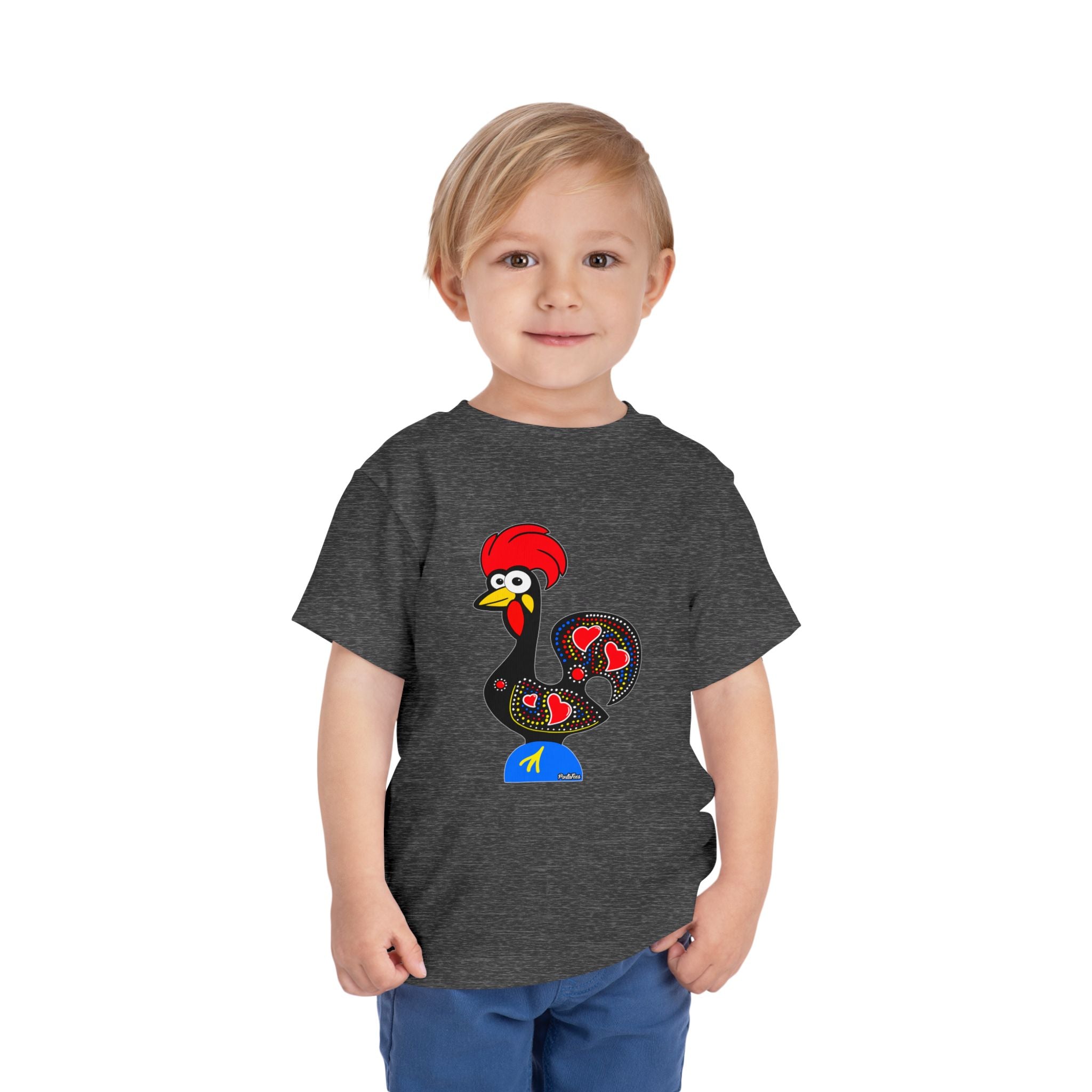 Toddler Tee - Barcelos Rooster Design - Toddler Tee