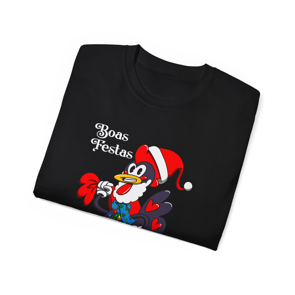 Barcelos Rooster Santa Suit Baos Festa T-Shirt