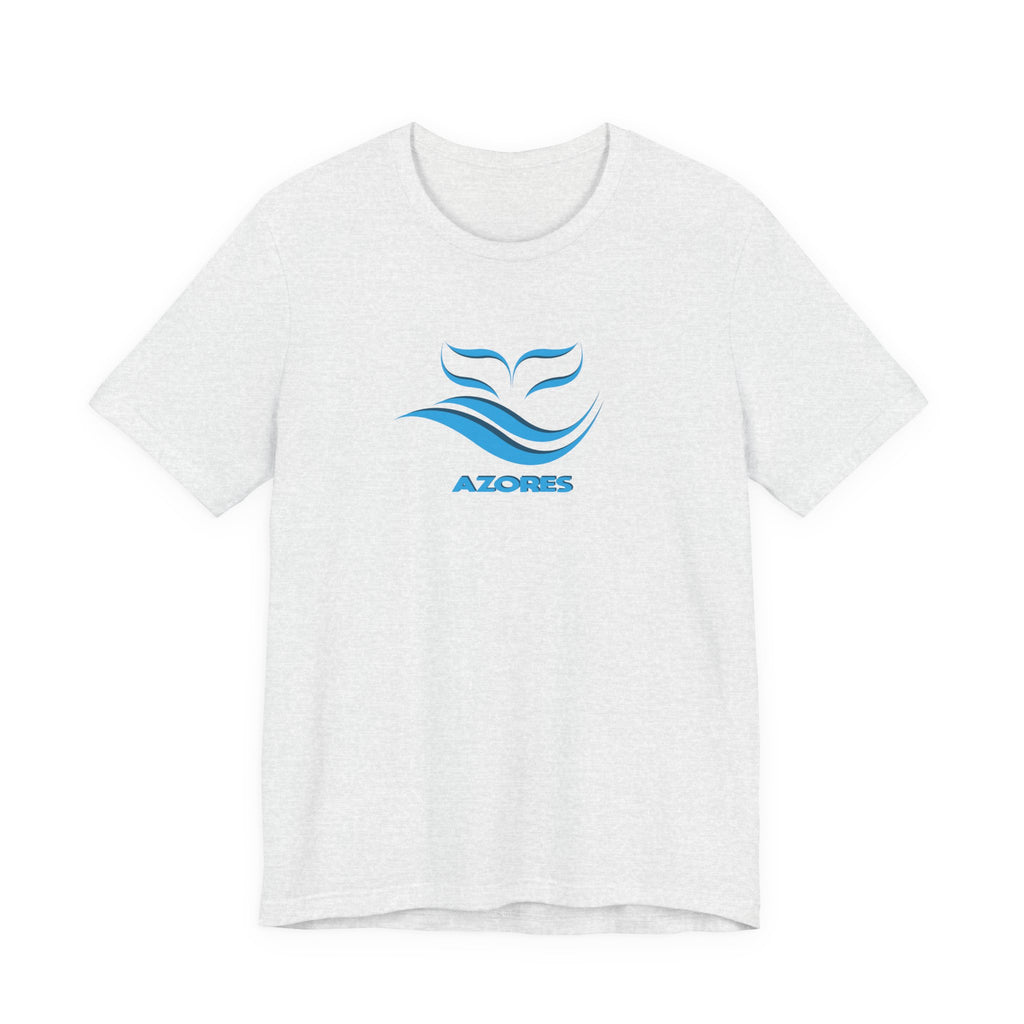 Azores Wave Logo T‑Shirt — Coastal Travel Tee