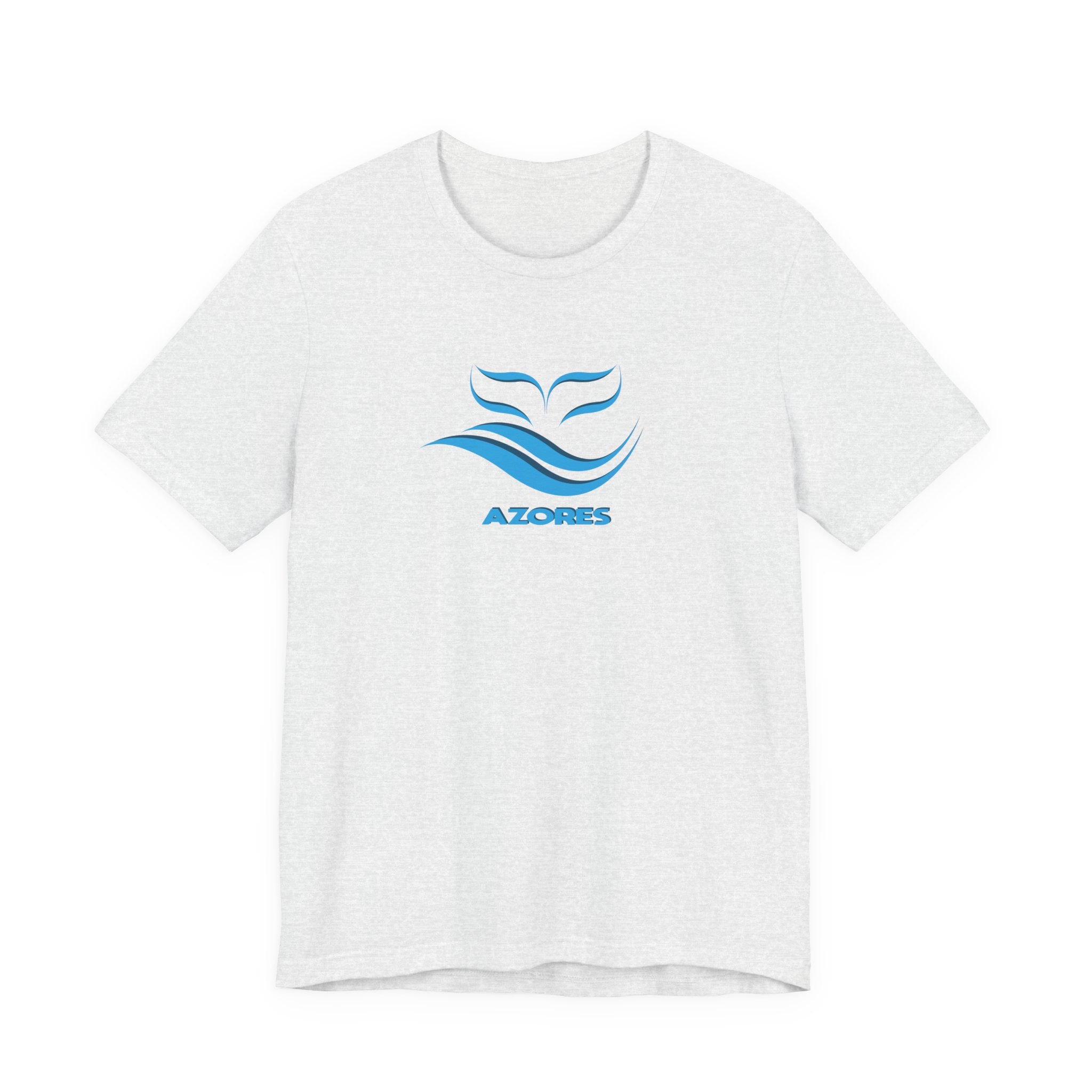 Azores Wave Logo T‑Shirt — Coastal Travel Tee