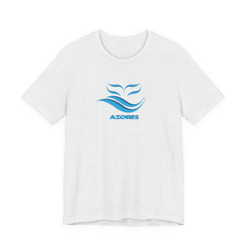 Azores Wave Logo T‑Shirt — Coastal Travel Tee