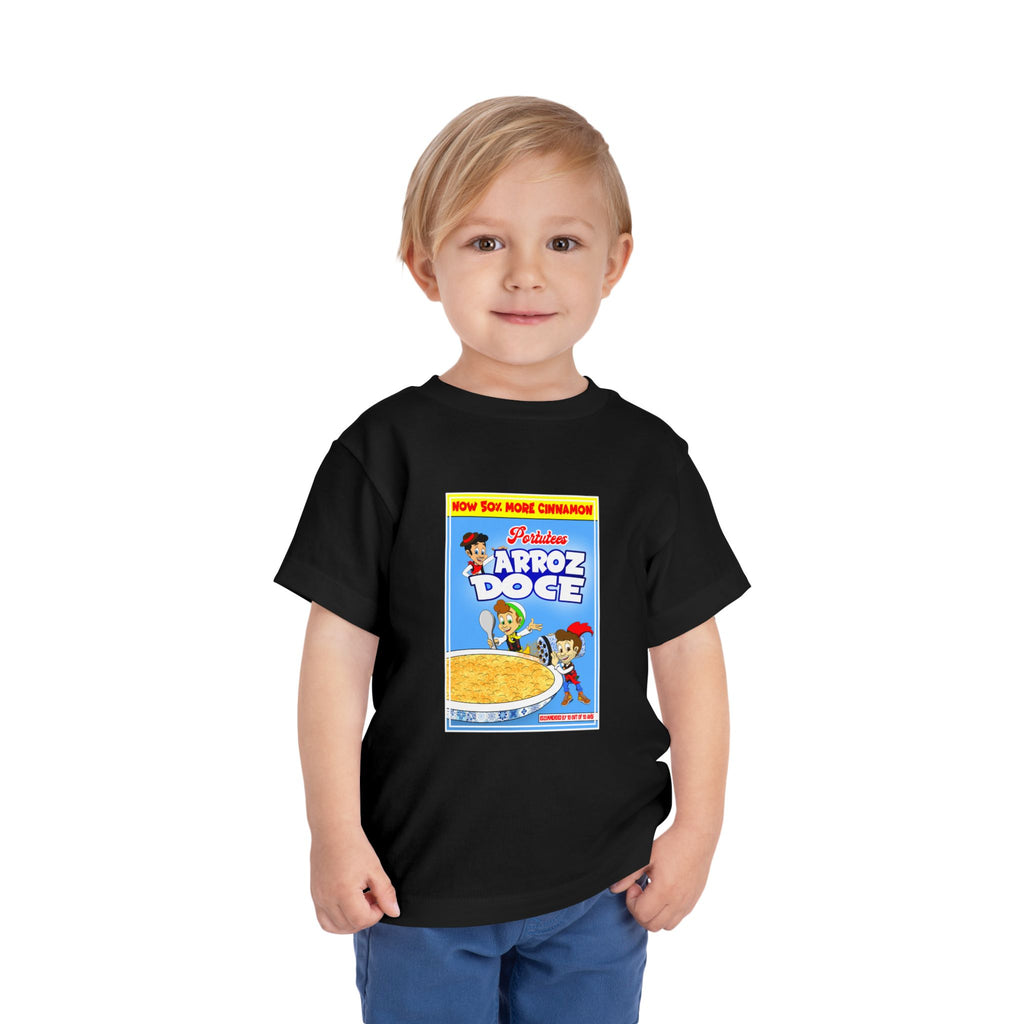 ‘Arroz Doce’ Cereal Box Graphic - Toddler Tee