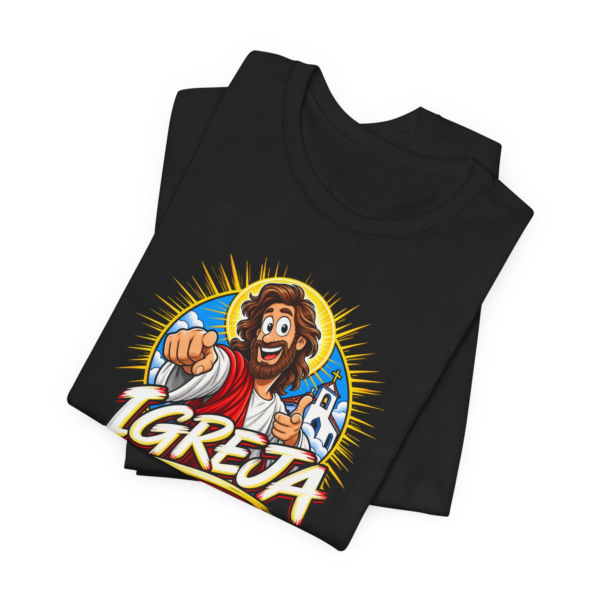 Igreja Jesus Pointing T-Shirt — Christian Church Faith Tee