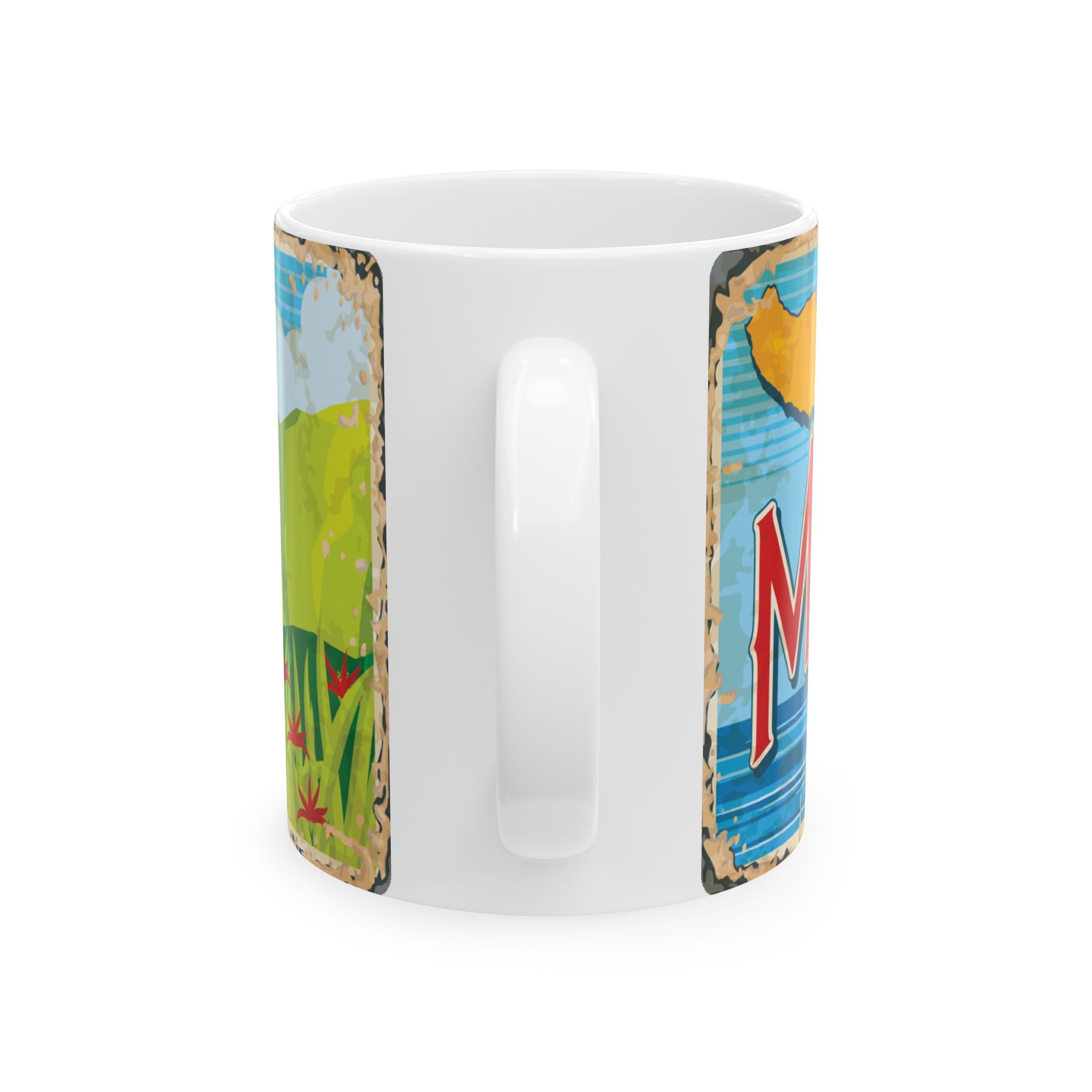 Madeira Scenic Ceramic Mug - 11oz