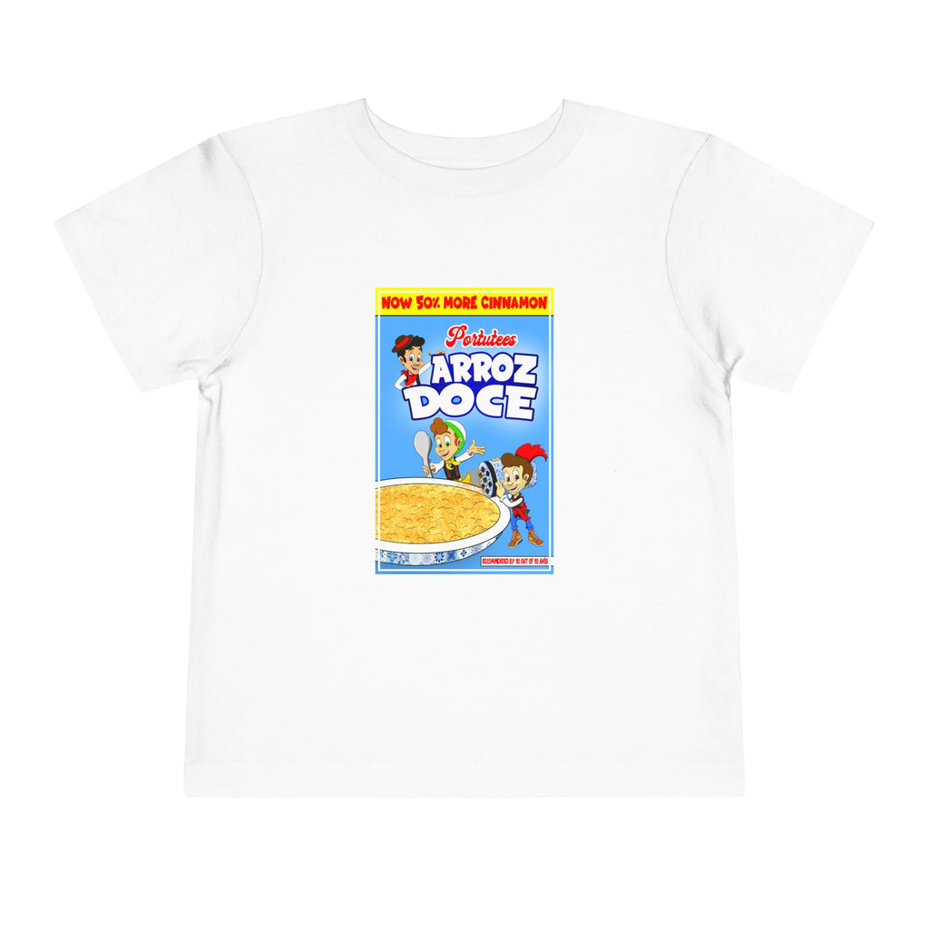 ‘Arroz Doce’ Cereal Box Graphic - Toddler Tee
