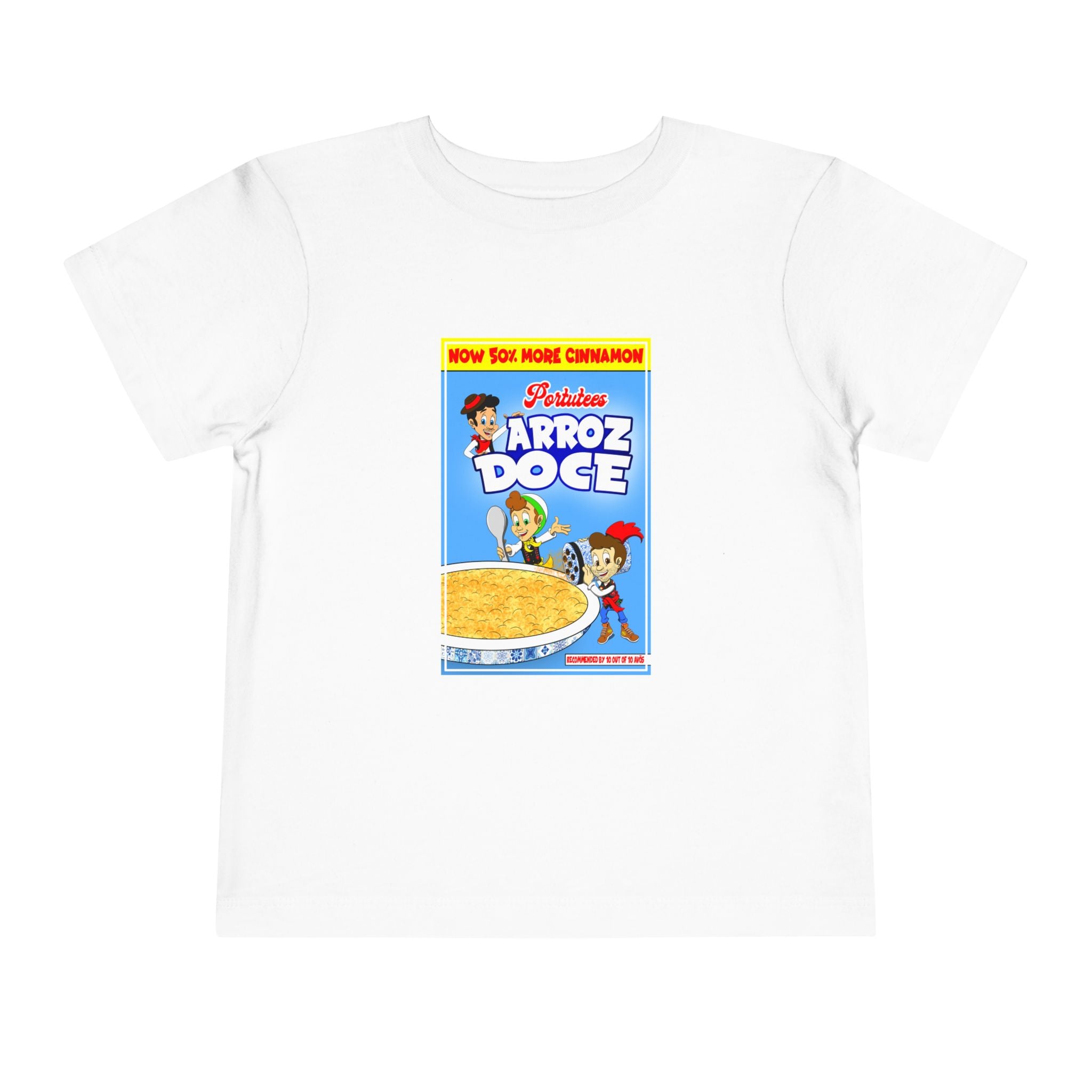 ‘Arroz Doce’ Cereal Box Graphic - Toddler Tee
