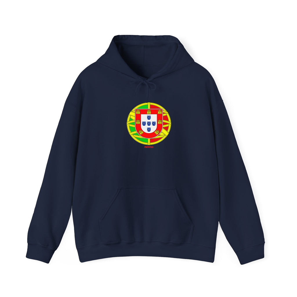 Portugal Flag Hooded Sweatshirt (Unisex)