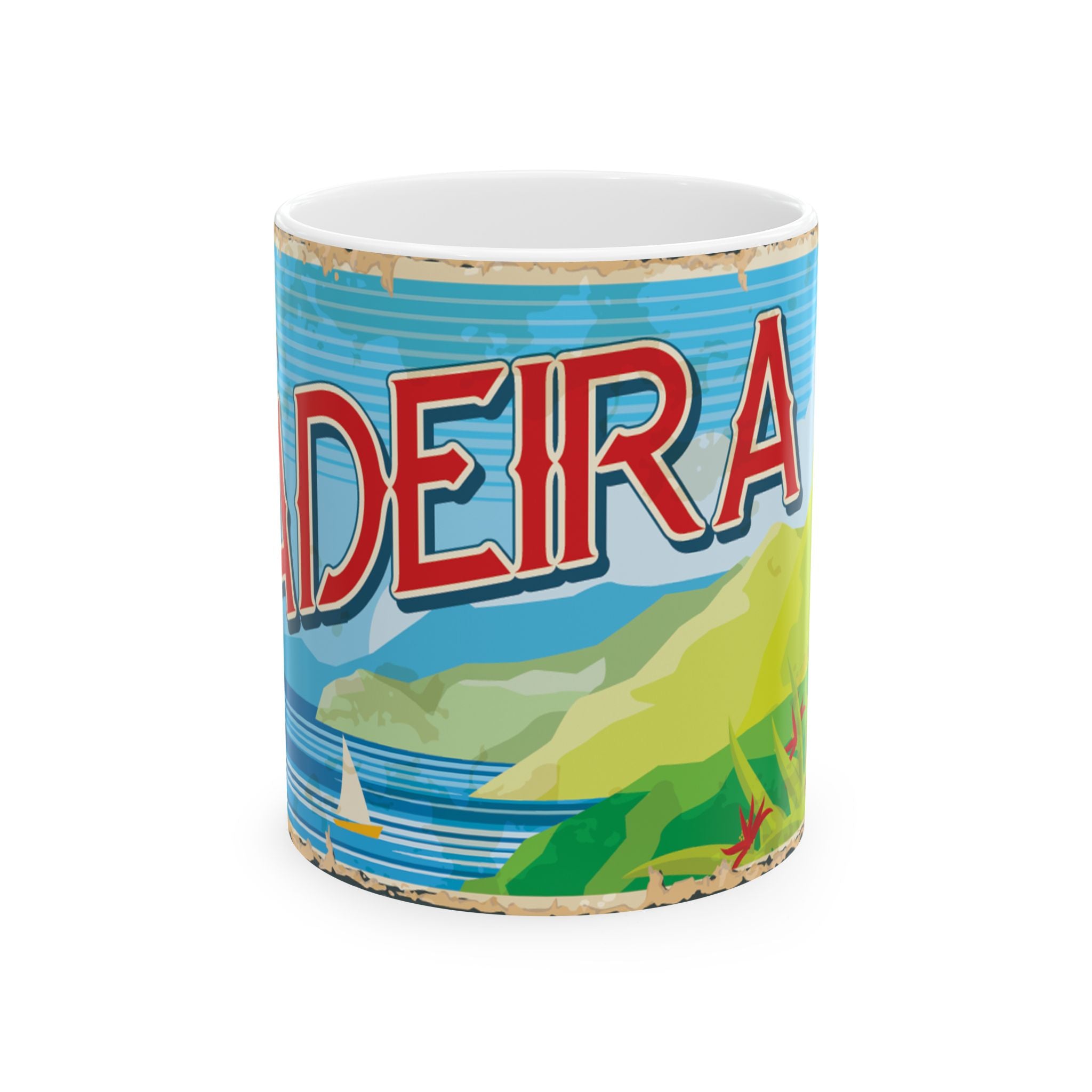 Madeira Scenic Ceramic Mug - 11oz