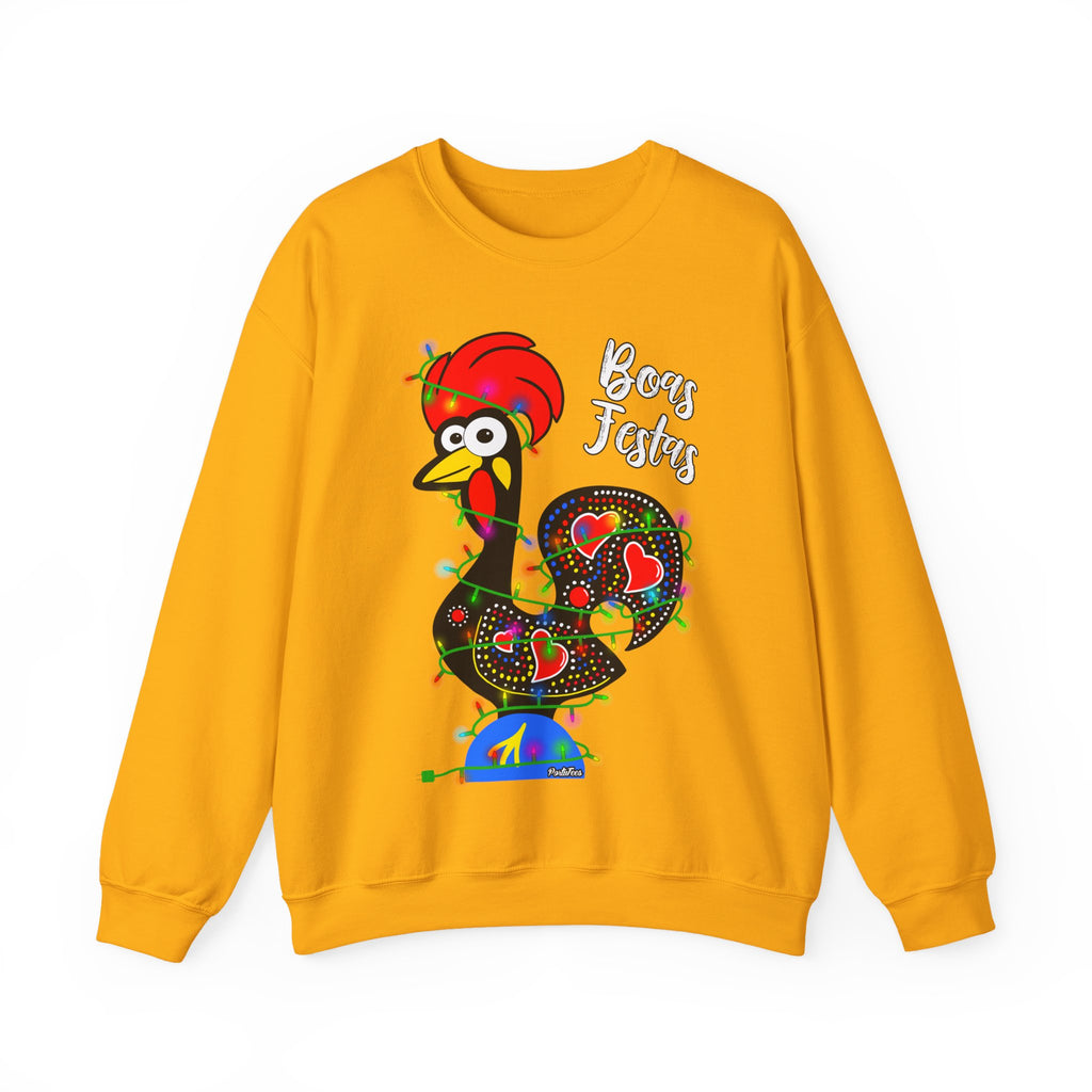 Boas Feasta Portuguese Rooster Sweatshirt (Unisex)