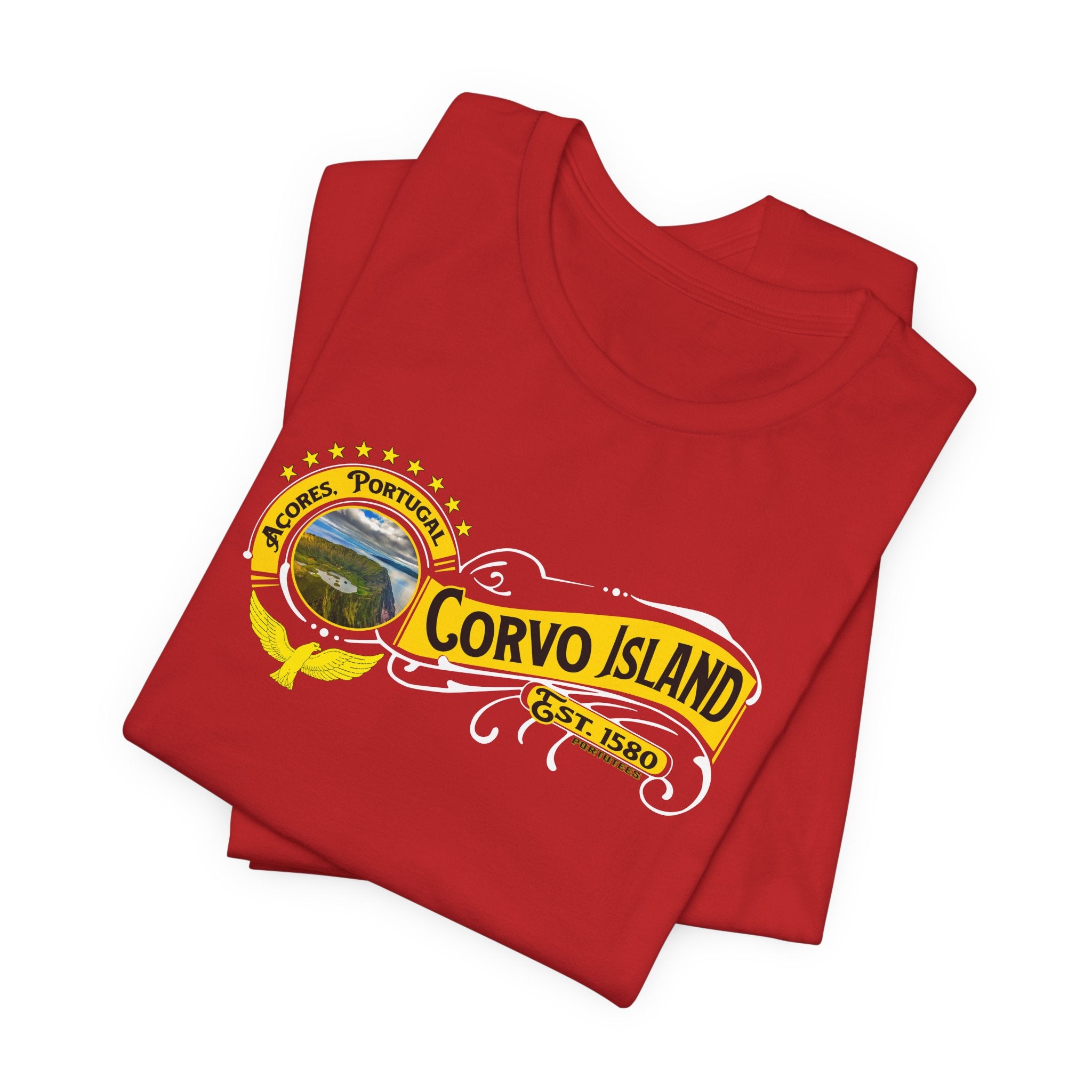 Corvo Island Adventure Tee - Unisex Short Sleeve Shirt