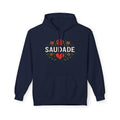 Saudade Floral Heart Hoodie – Portuguese Nostalgia Sweatshirt