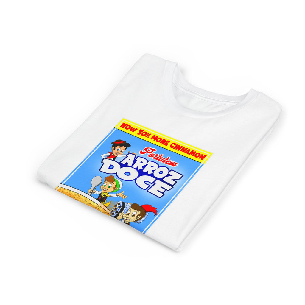 'Arroz Doce' Vintage Sweets Cereal Box Kids T-Shirt