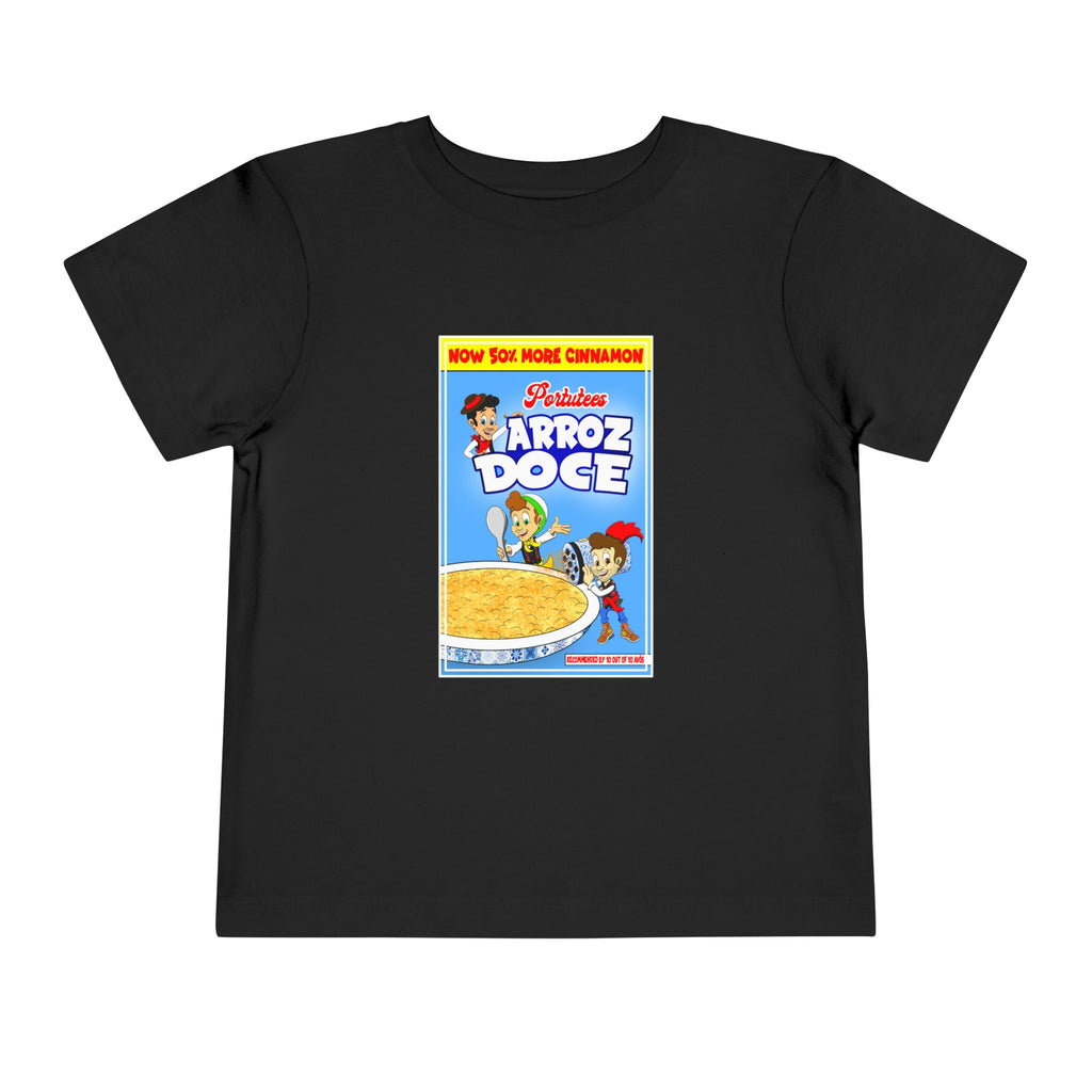 ‘Arroz Doce’ Cereal Box Graphic - Toddler Tee