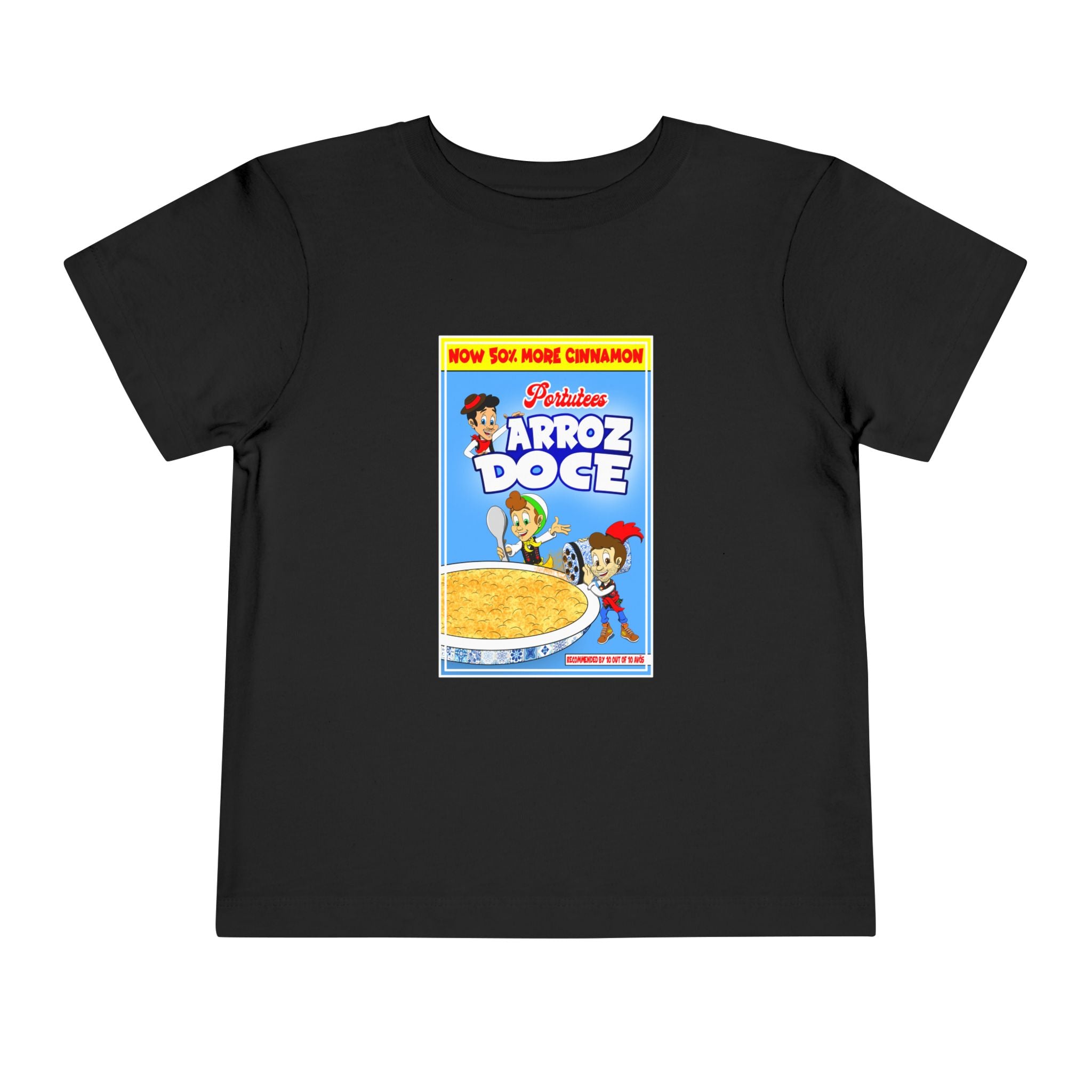 ‘Arroz Doce’ Cereal Box Graphic - Toddler Tee