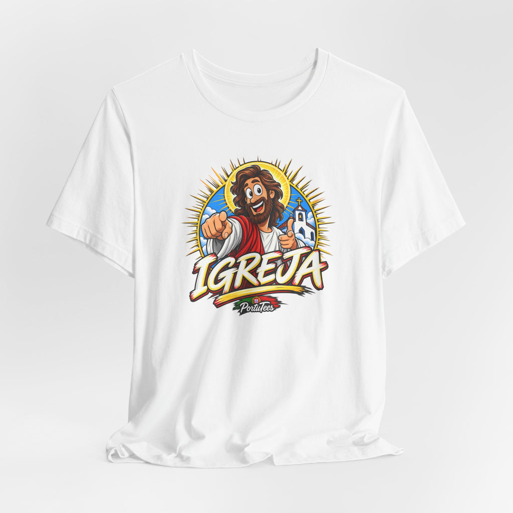 Igreja Jesus Pointing T-Shirt — Christian Church Faith Tee