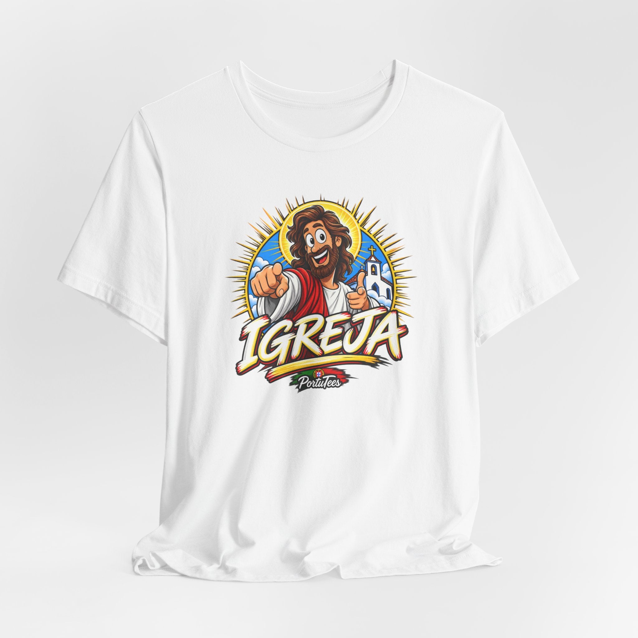 Igreja Jesus Pointing T-Shirt — Christian Church Faith Tee