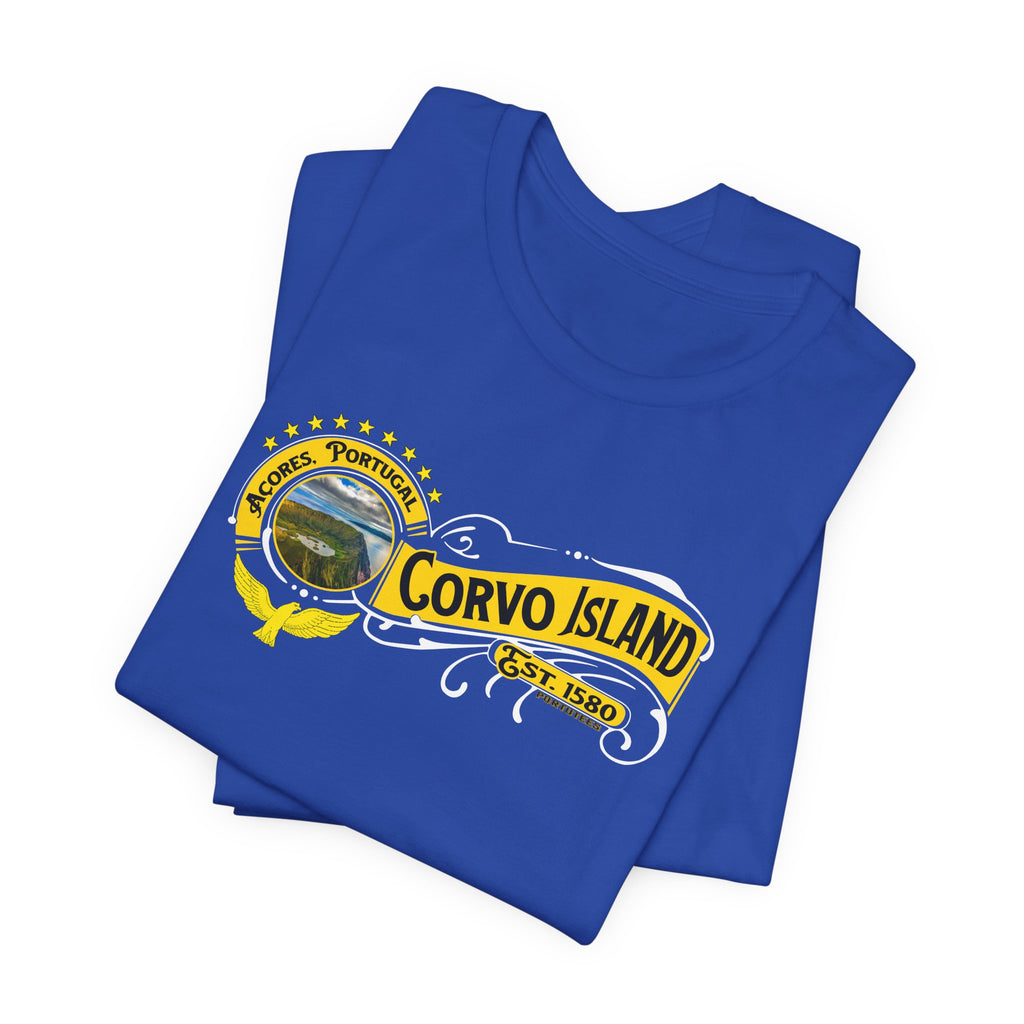 Corvo Island Adventure Tee - Unisex Short Sleeve Shirt