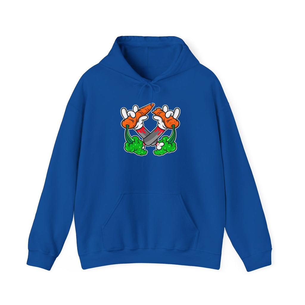 Playful Unisex College Hoodie, Cartoon Design, Perfect for Students, Birthday Gift, College Events, Casual Wear, Gift for Graduates
