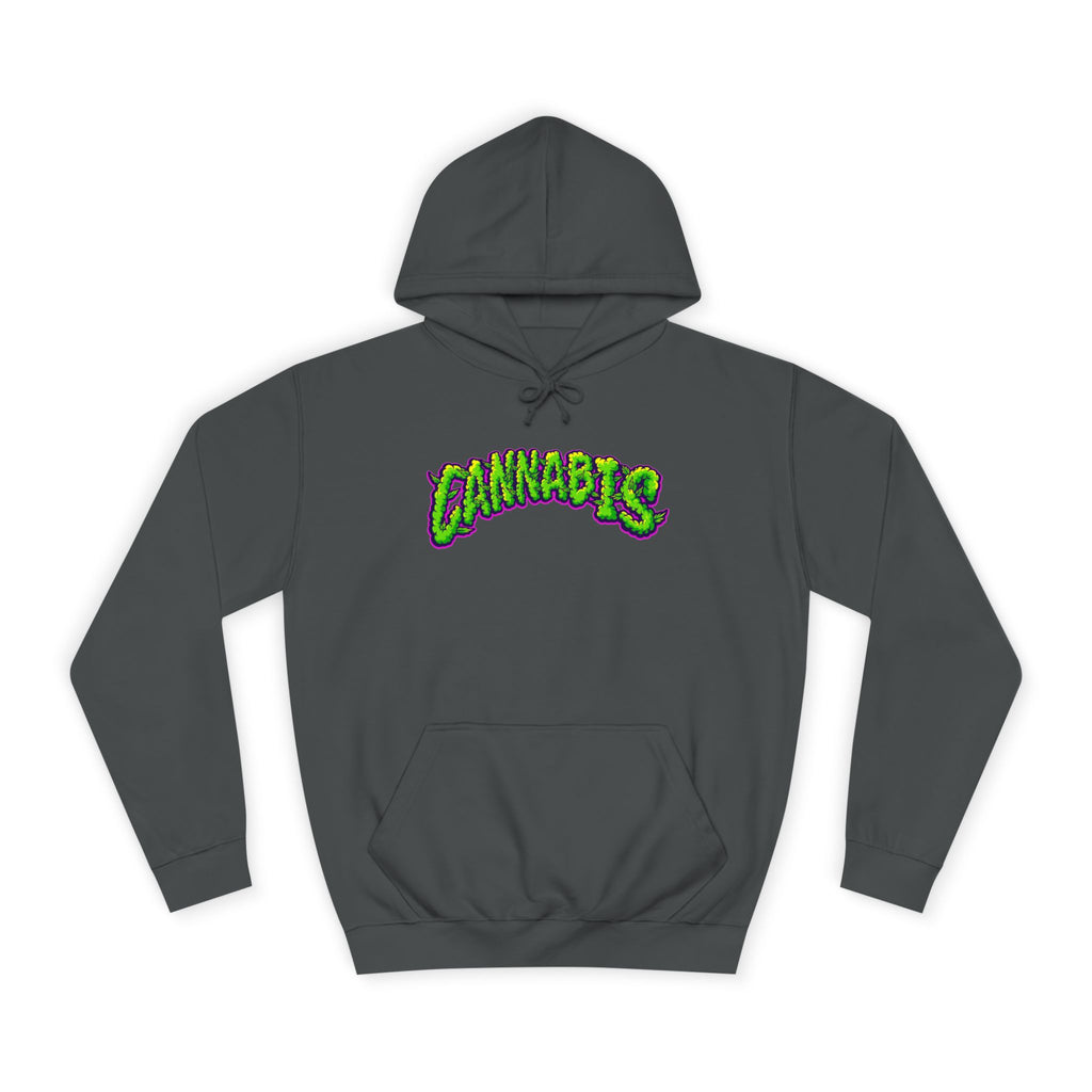 Cannabis College Hoodie, Unisex Hoodie for Students, Herbal Vibe Pullover, Perfect for 420 Celebration, Gift for Cannabis Lovers