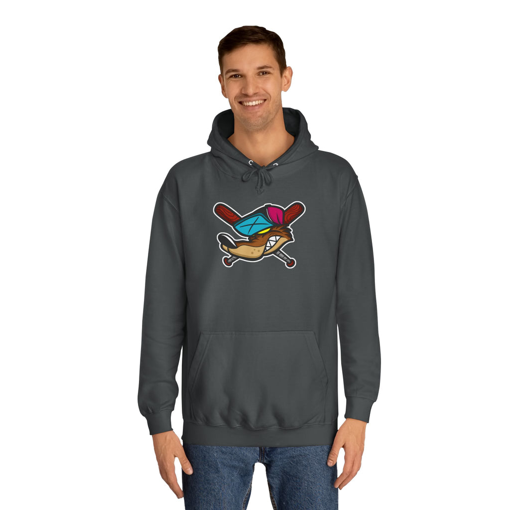 Vintage Cartoon Hoodie, Unisex College Hoodie, Casual Wear, Gift for Students, Cozy Sweatshirt, College Life Apparel