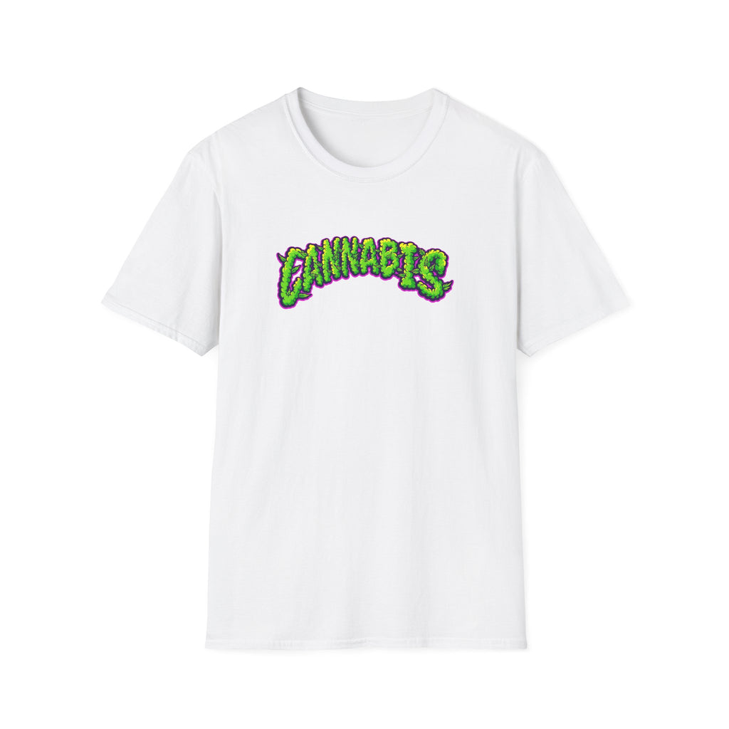 Cannabis Unisex Softstyle T-Shirt - Fun & Relaxed Vibe, Perfect for Casual Wear, Gift for 420 Celebrators, Everyday Comfort