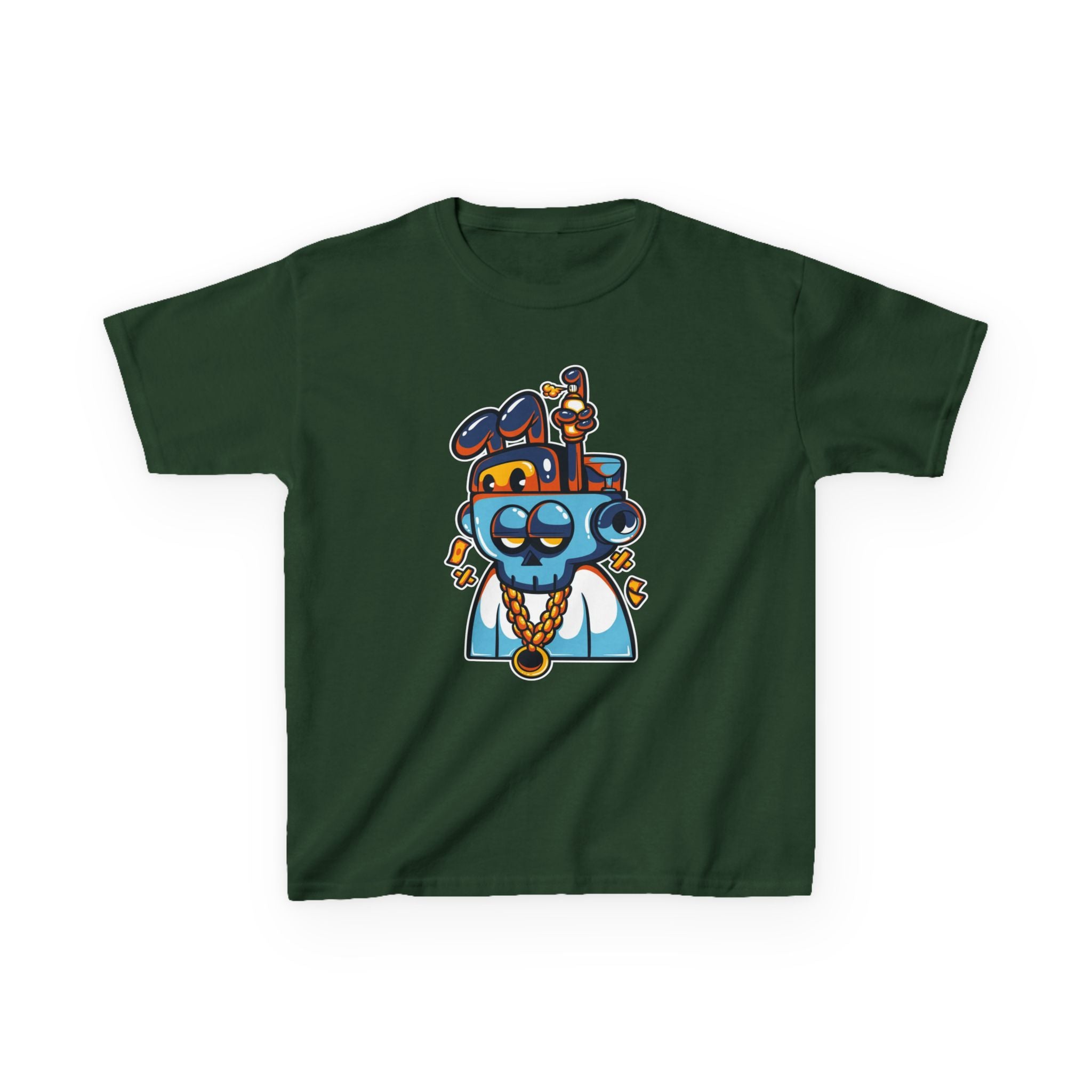 Cool Cartoon Kids Tee - Fun Graphic T-Shirt for Boys & Girls, Casual Wear, Gifts for Birthdays, Festivals, and Family Gatherings