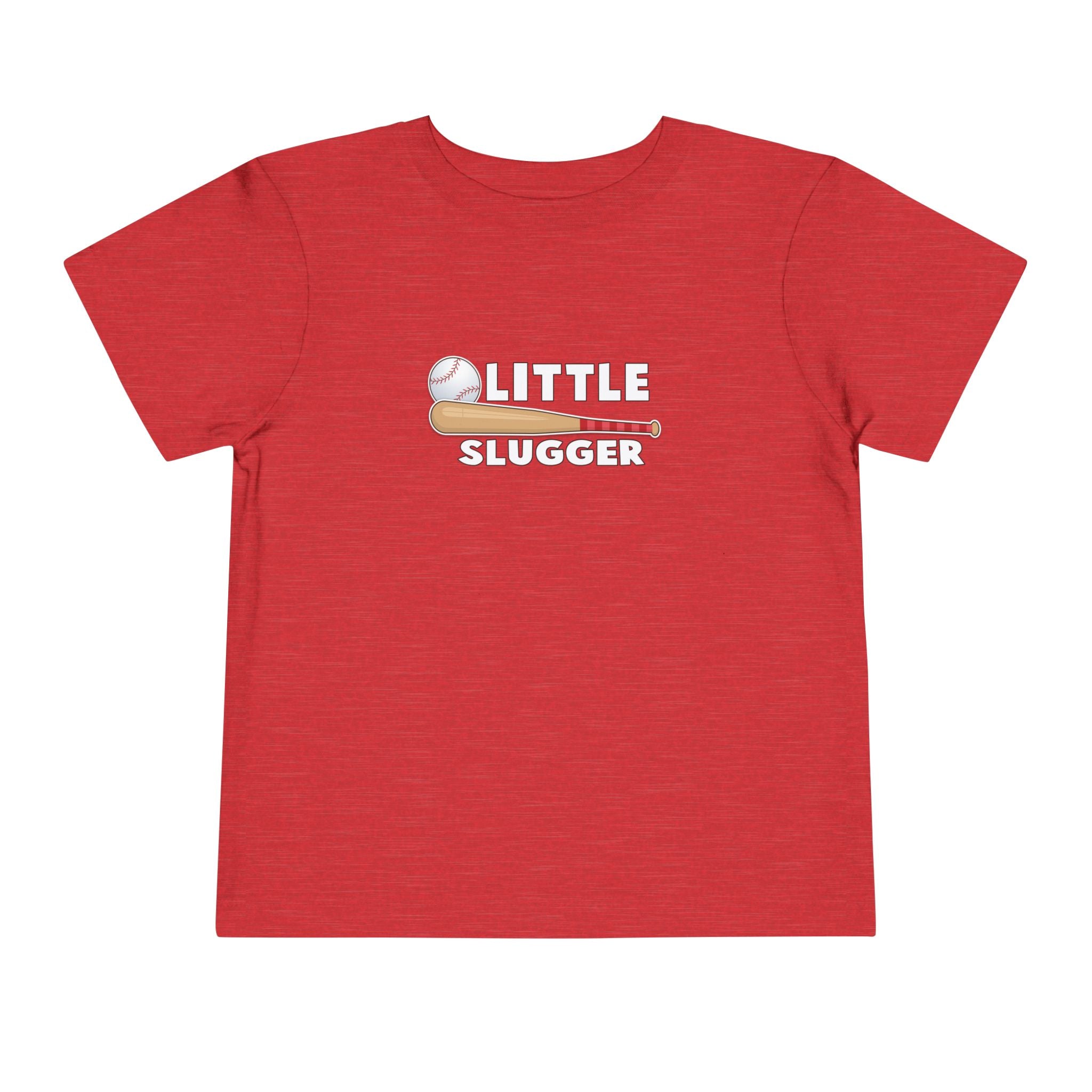 Little Slugger Toddler Tee, Cute Kids Baseball Shirt, Gifts for Sports Lovers, Toddler Playdate Outfit, Birthday Gift