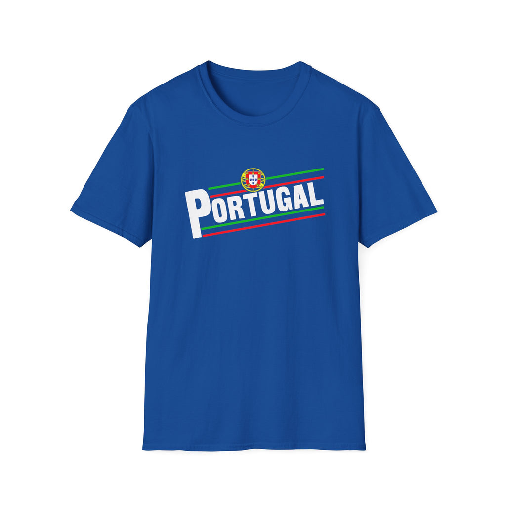 Portugal Graphic T-Shirt — Retro Flag Crest Tee