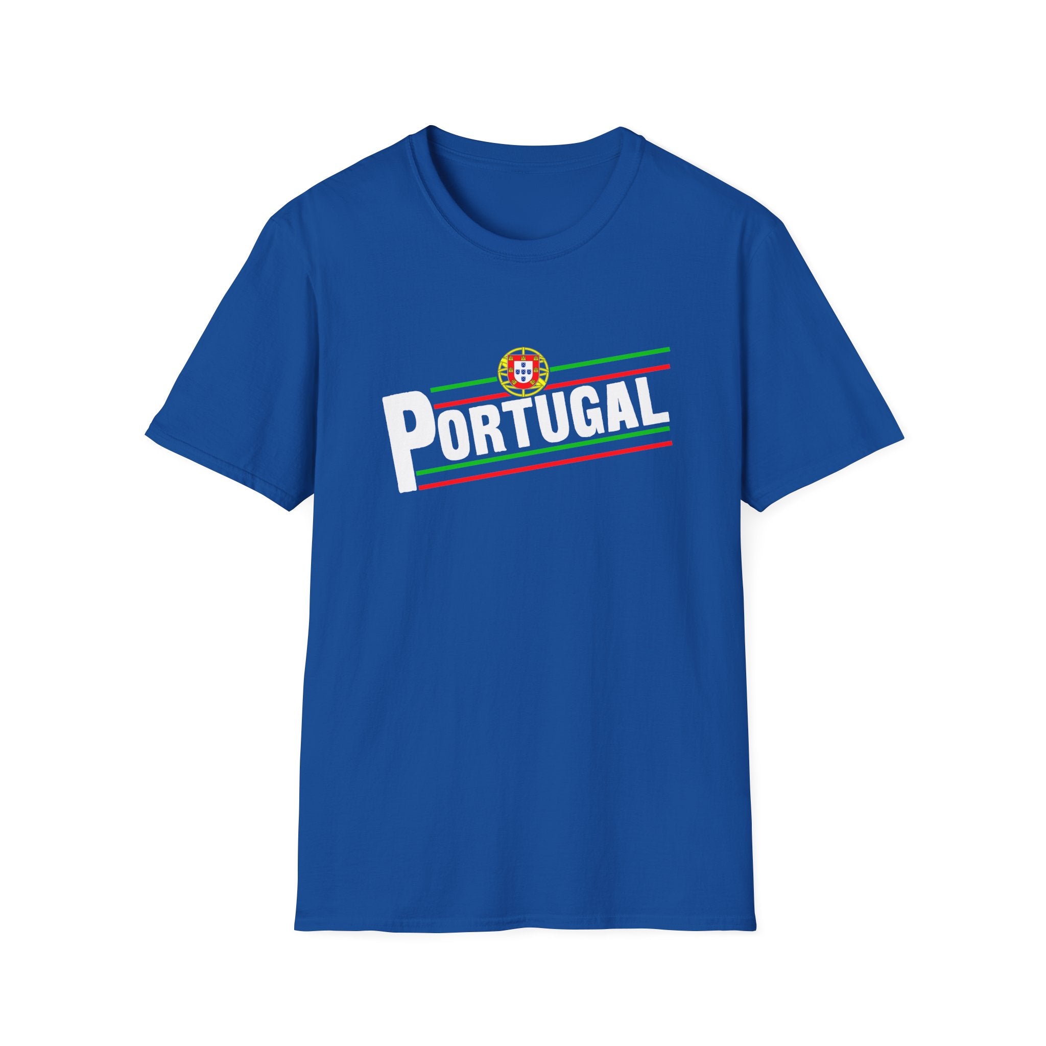 Portugal Graphic T-Shirt — Retro Flag Crest Tee