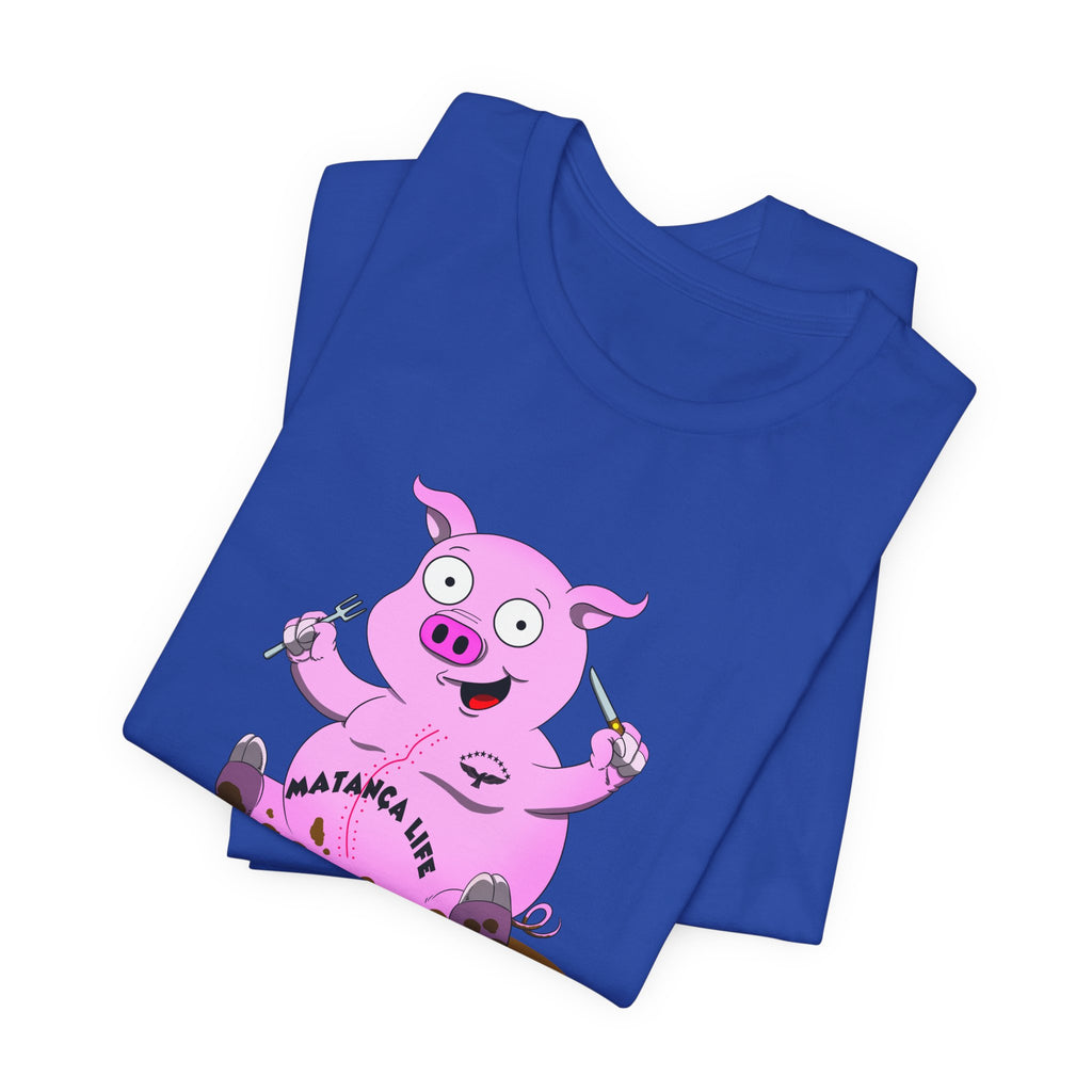 Matazana Life Cute Cartoon Pig T-Shirt