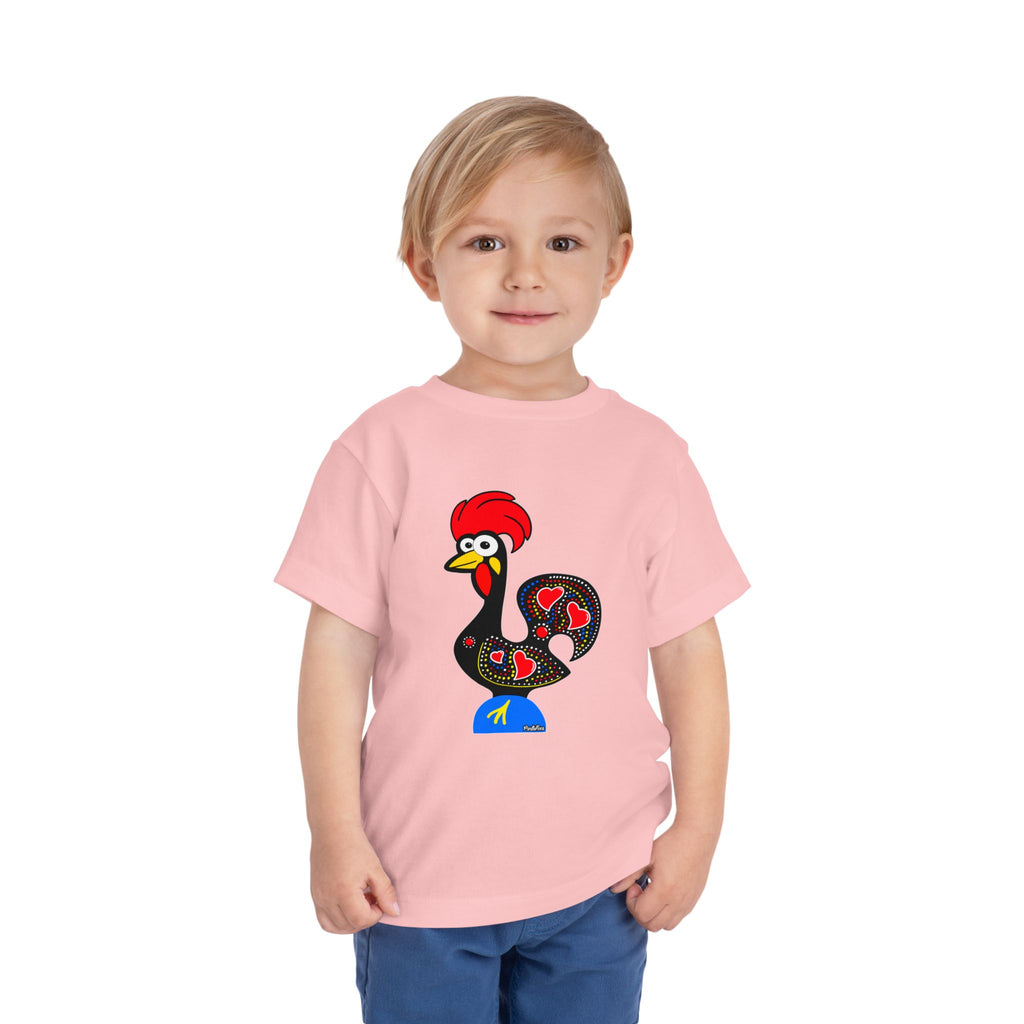 Toddler Tee - Barcelos Rooster Design - Toddler Tee
