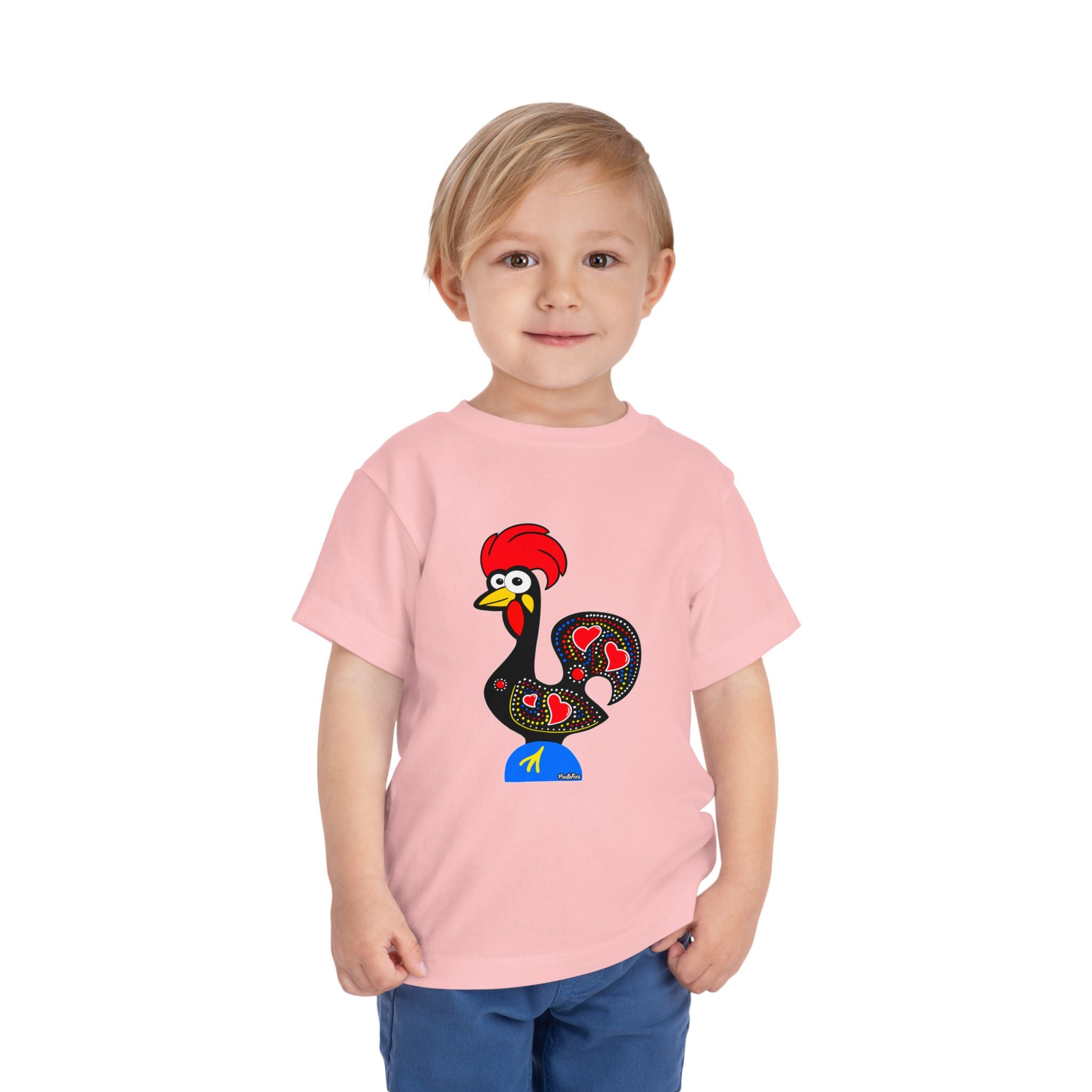 Toddler Tee - Barcelos Rooster Design - Toddler Tee
