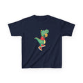 Dinosaur Basketball Kids Tee Fun Graphic Tee for Boys & Girls, Perfect for Birthdays, Playdates, Sports Events, Summer