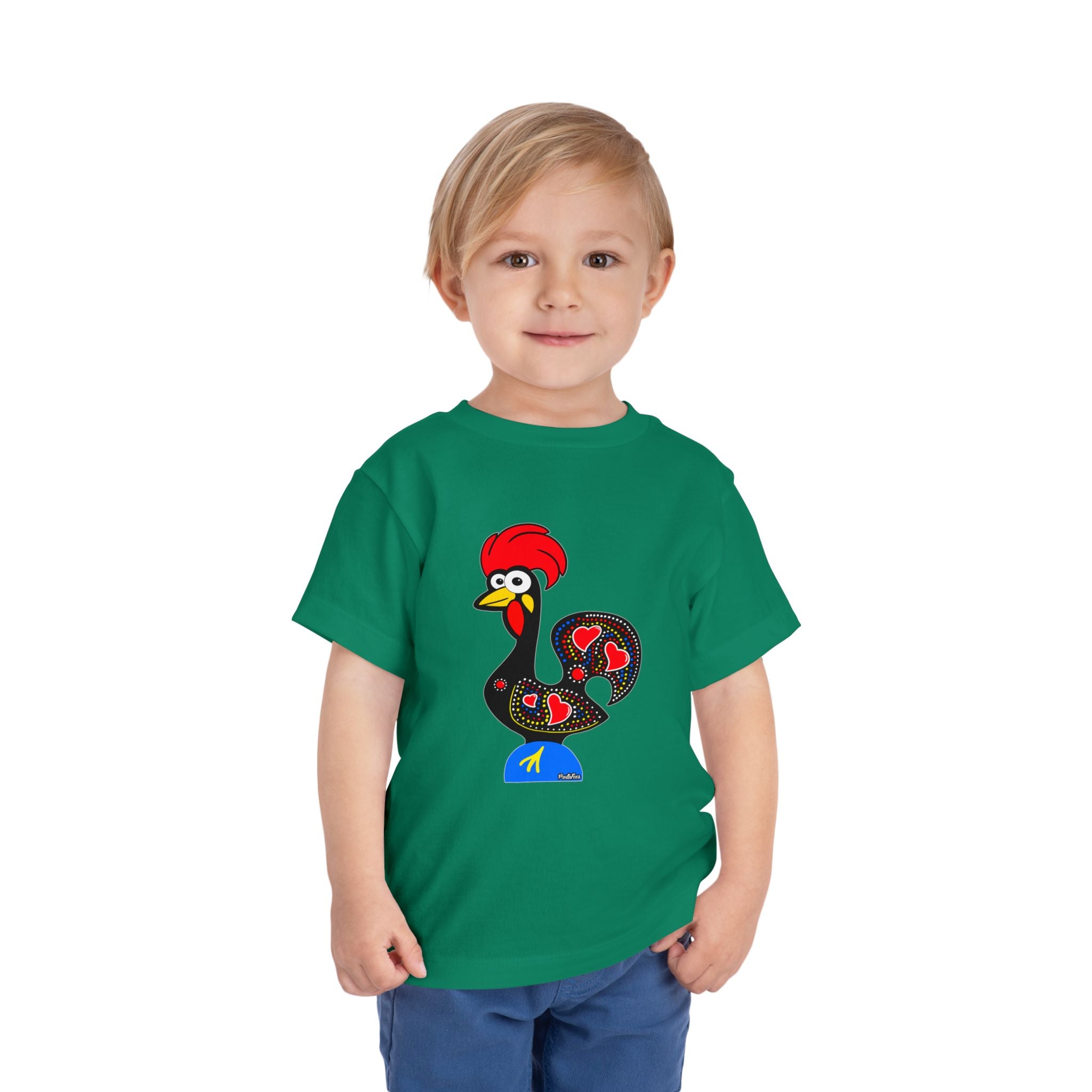 Toddler Tee - Barcelos Rooster Design - Toddler Tee