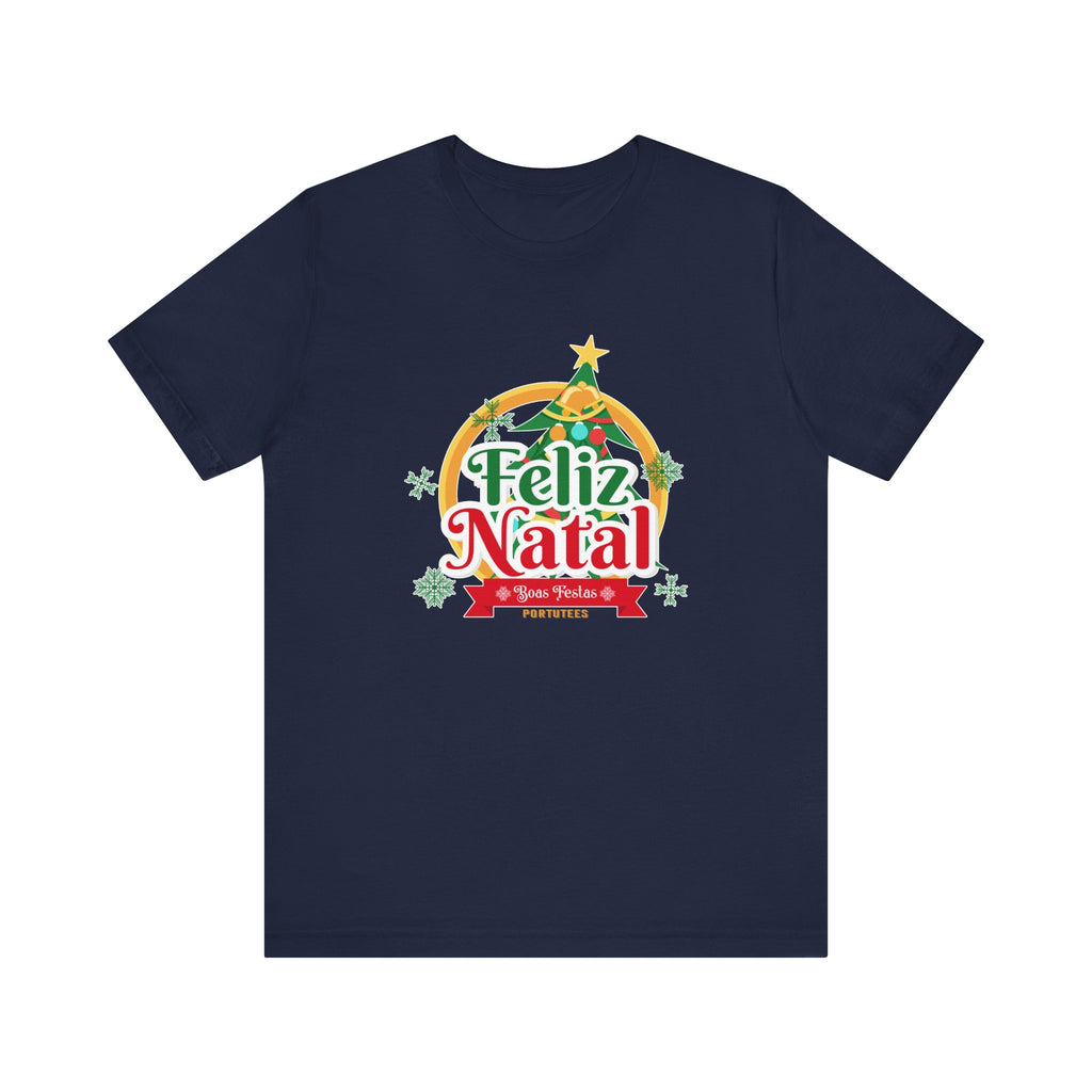 Feliz Natal Christmas Tee – Festive Portuguese Holiday T‑Shirt