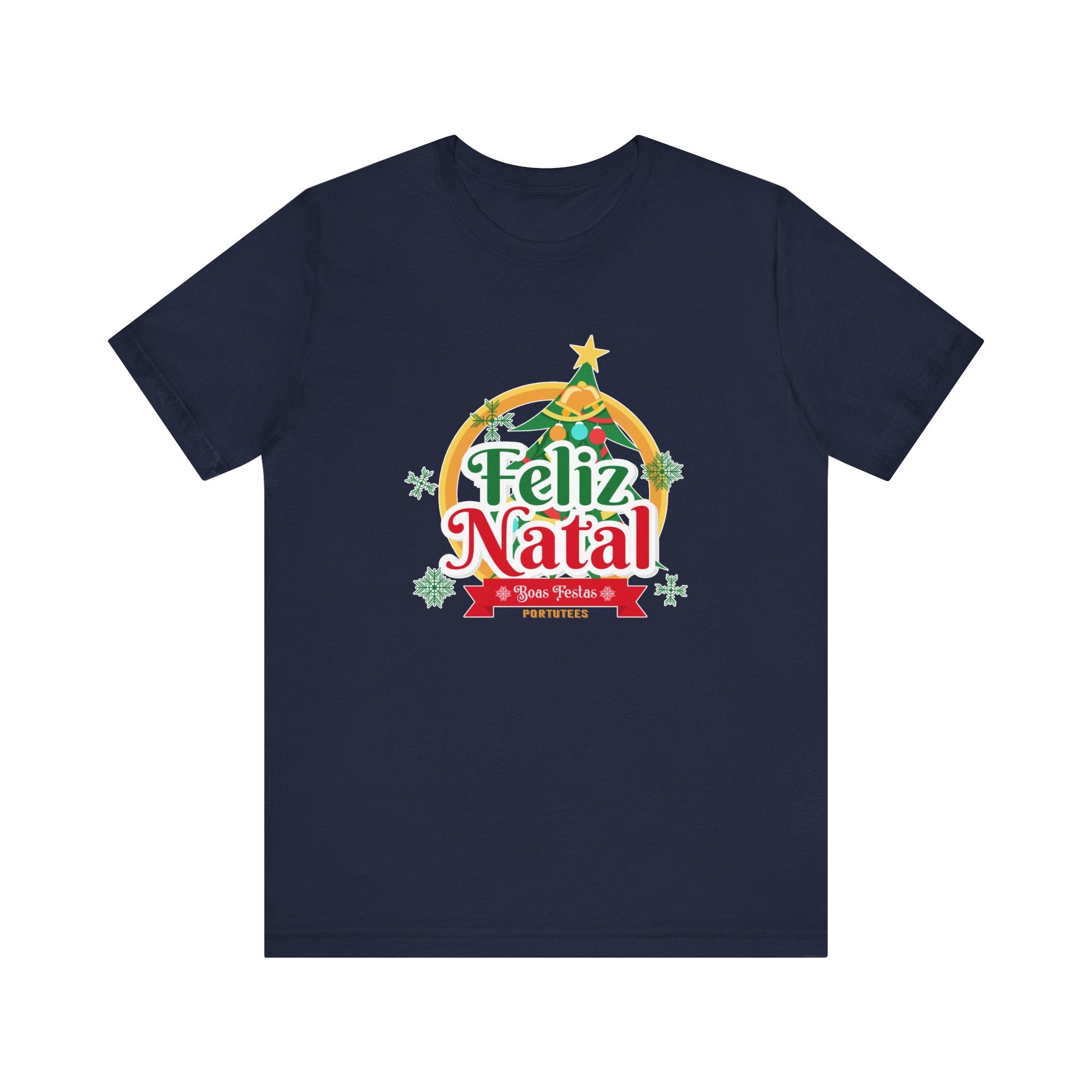 Feliz Natal Christmas Tee – Festive Portuguese Holiday T‑Shirt