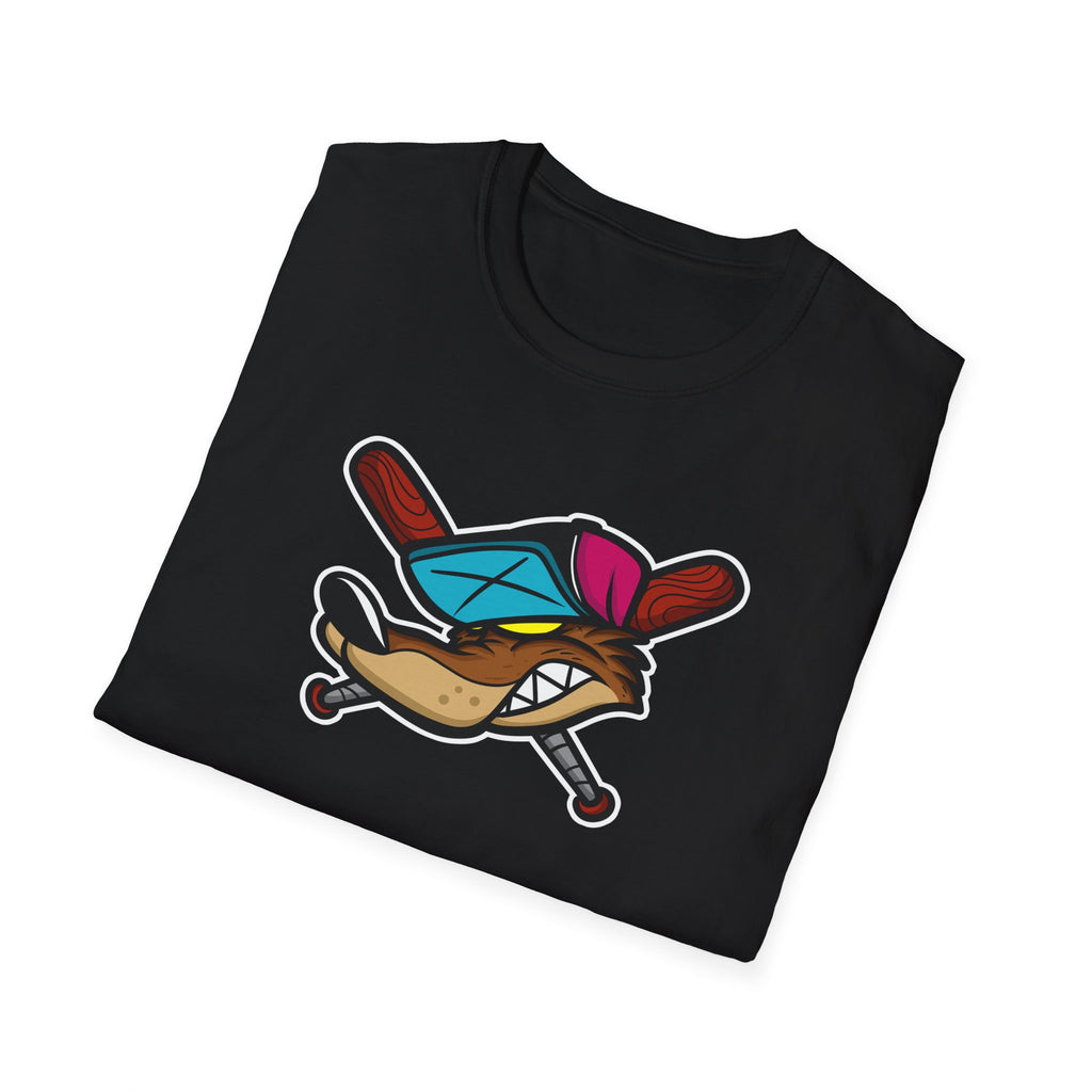 Playful Cartoon Graphic Tee - Vintage Style Graphic T-Shirt for Casual Wear, Gifts for Gamers, Birthday Celebration, Summer Outings, Retro