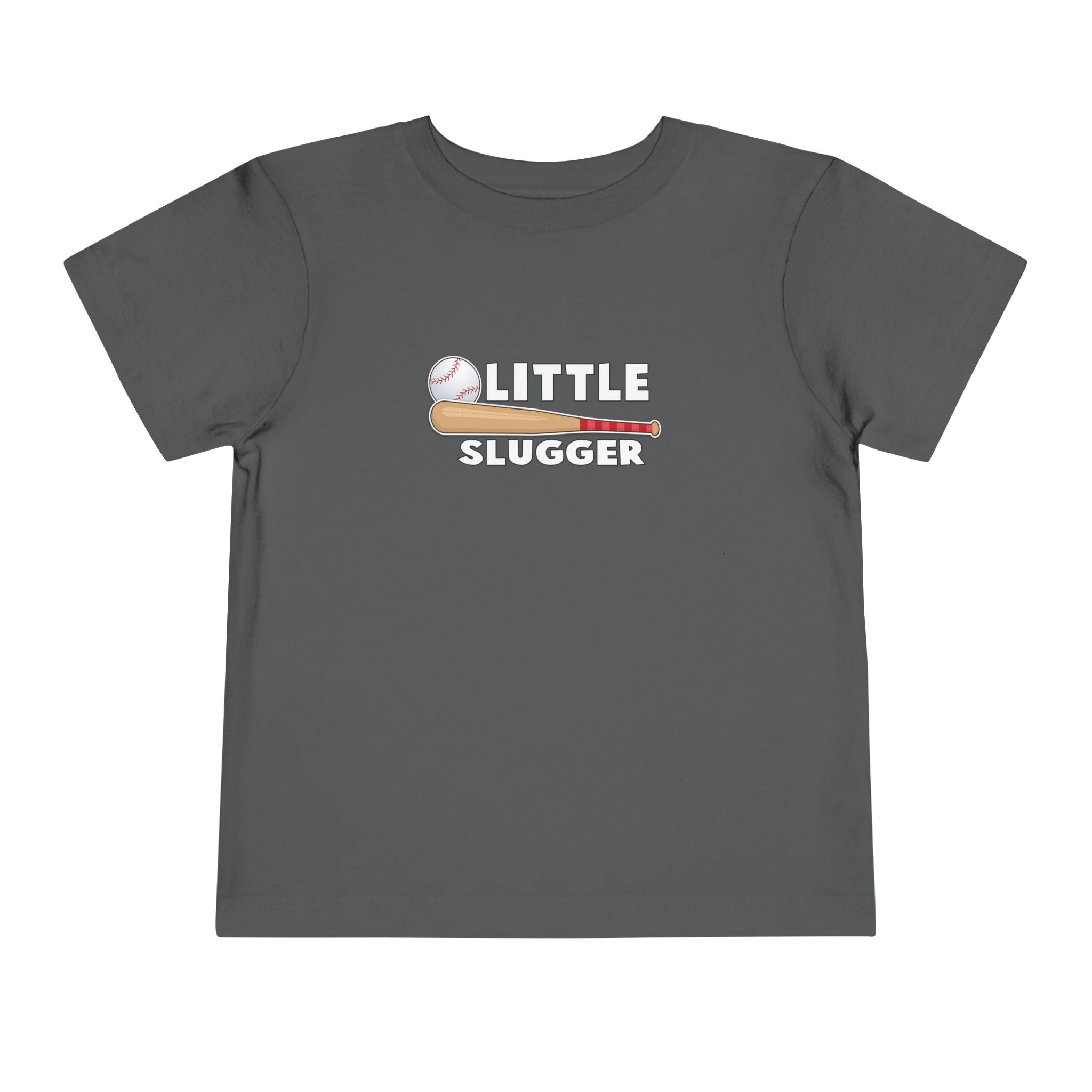Little Slugger Toddler Tee, Cute Kids Baseball Shirt, Gifts for Sports Lovers, Toddler Playdate Outfit, Birthday Gift