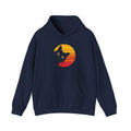 Sunset Cat Unisex College Hoodie - Perfect for Campus Style, Pet Lovers, Cozy Days, Gifts for Him/Her, Spring Fashion, Casual Wear