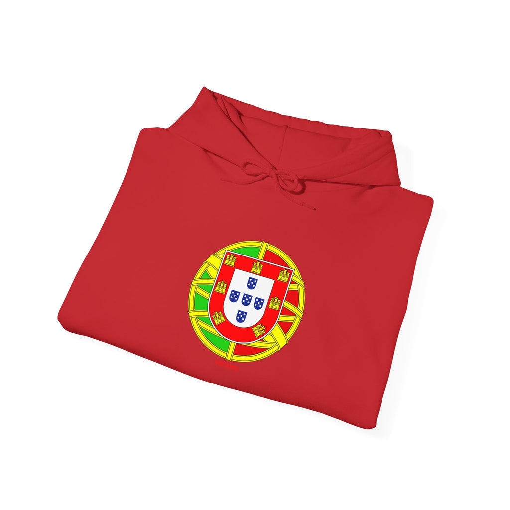 Portugal Flag Hooded Sweatshirt (Unisex)