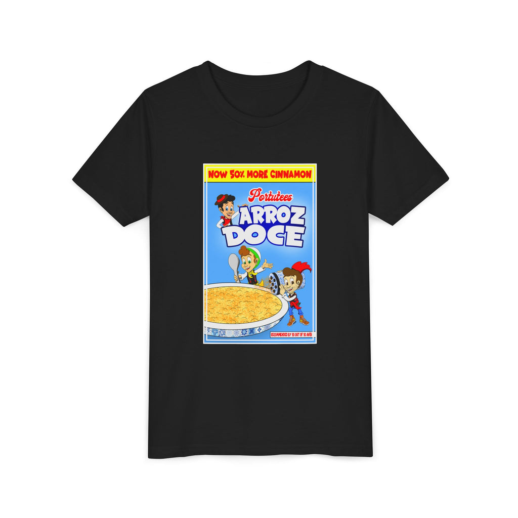'Arroz Doce' Vintage Sweets Cereal Box Kids T-Shirt