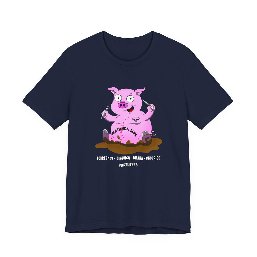 Matazana Life Cute Cartoon Pig T-Shirt