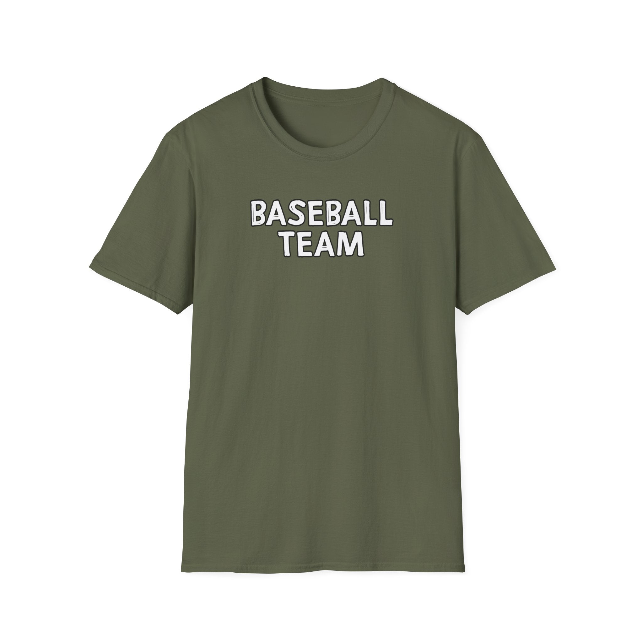 Baseball Team Unisex T-Shirt - Sporty, Casual Wear, Perfect for Team Spirit, Game Days, and Gifts, Summer Fun