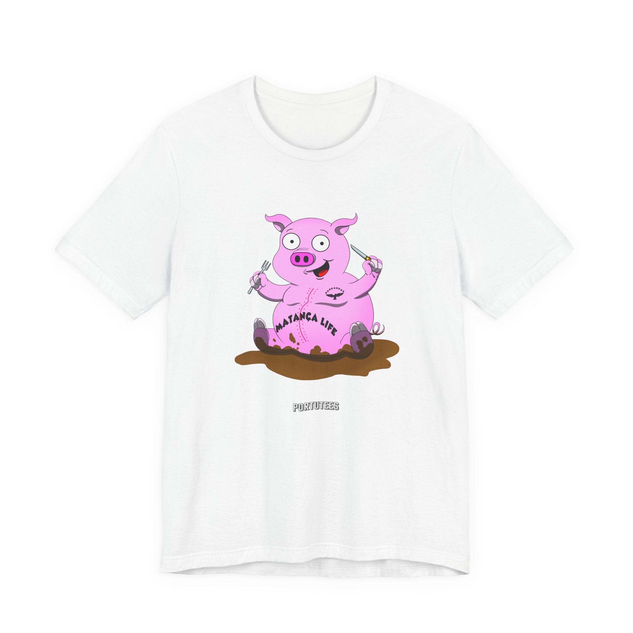 Matazana Life Cute Cartoon Pig T-Shirt