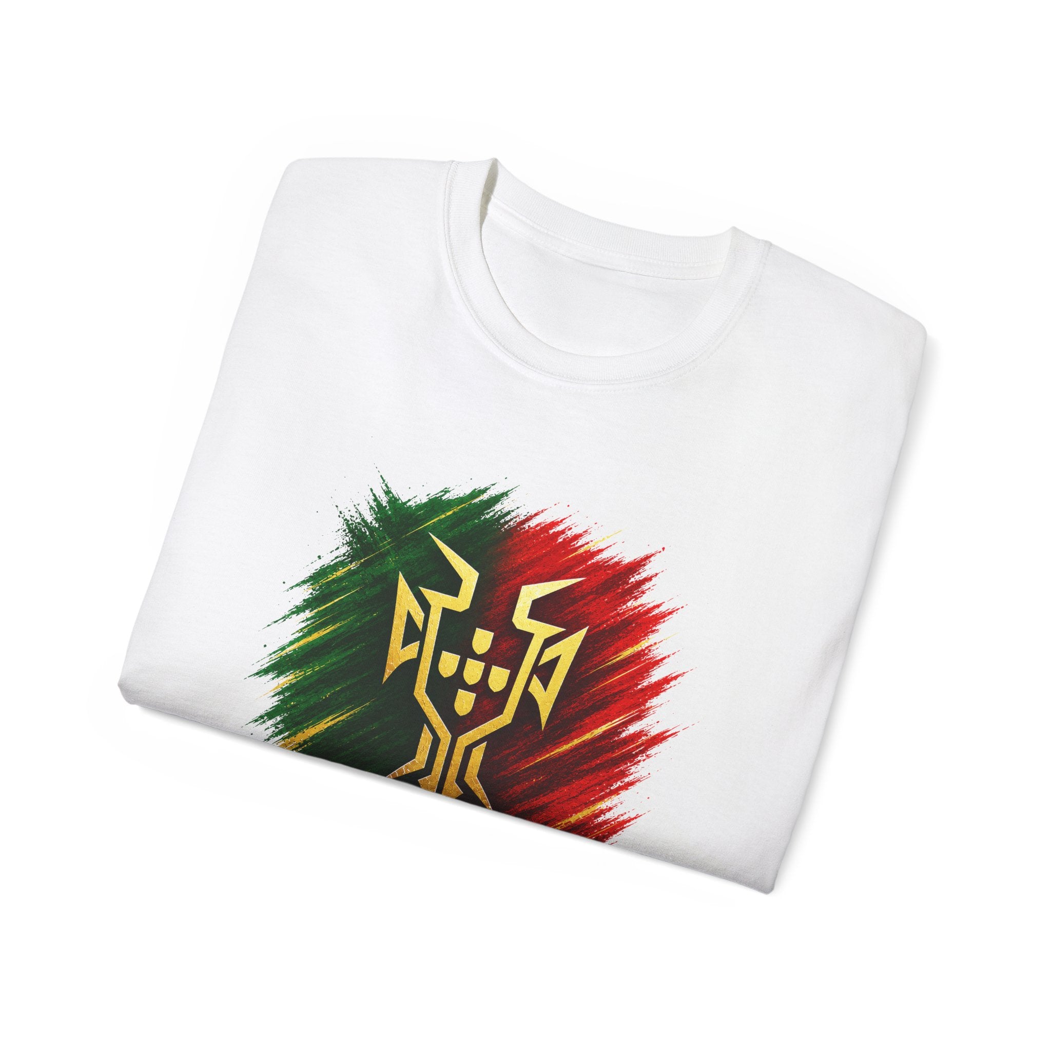 Portugal Flag Crest T-Shirt — Portugal Football Pride Tee